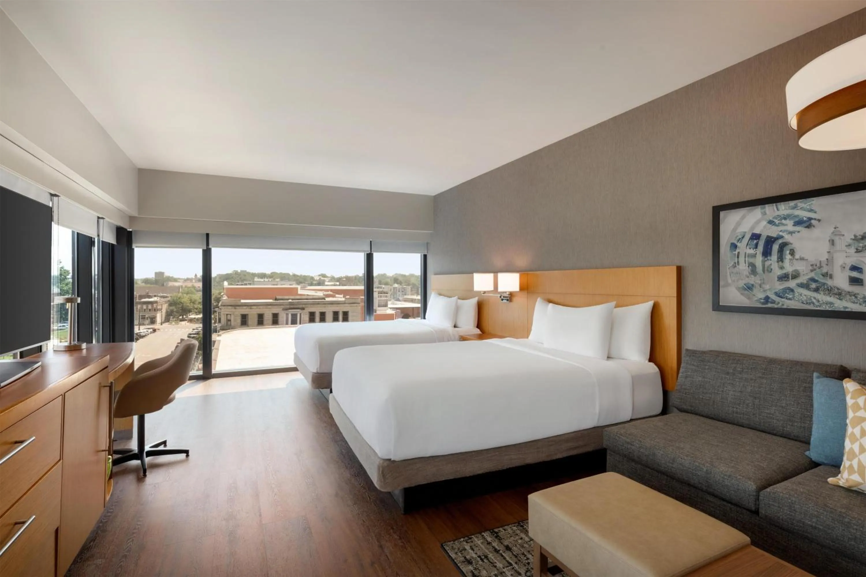 Bedroom, Bed in Hyatt Place Bloomington Indiana