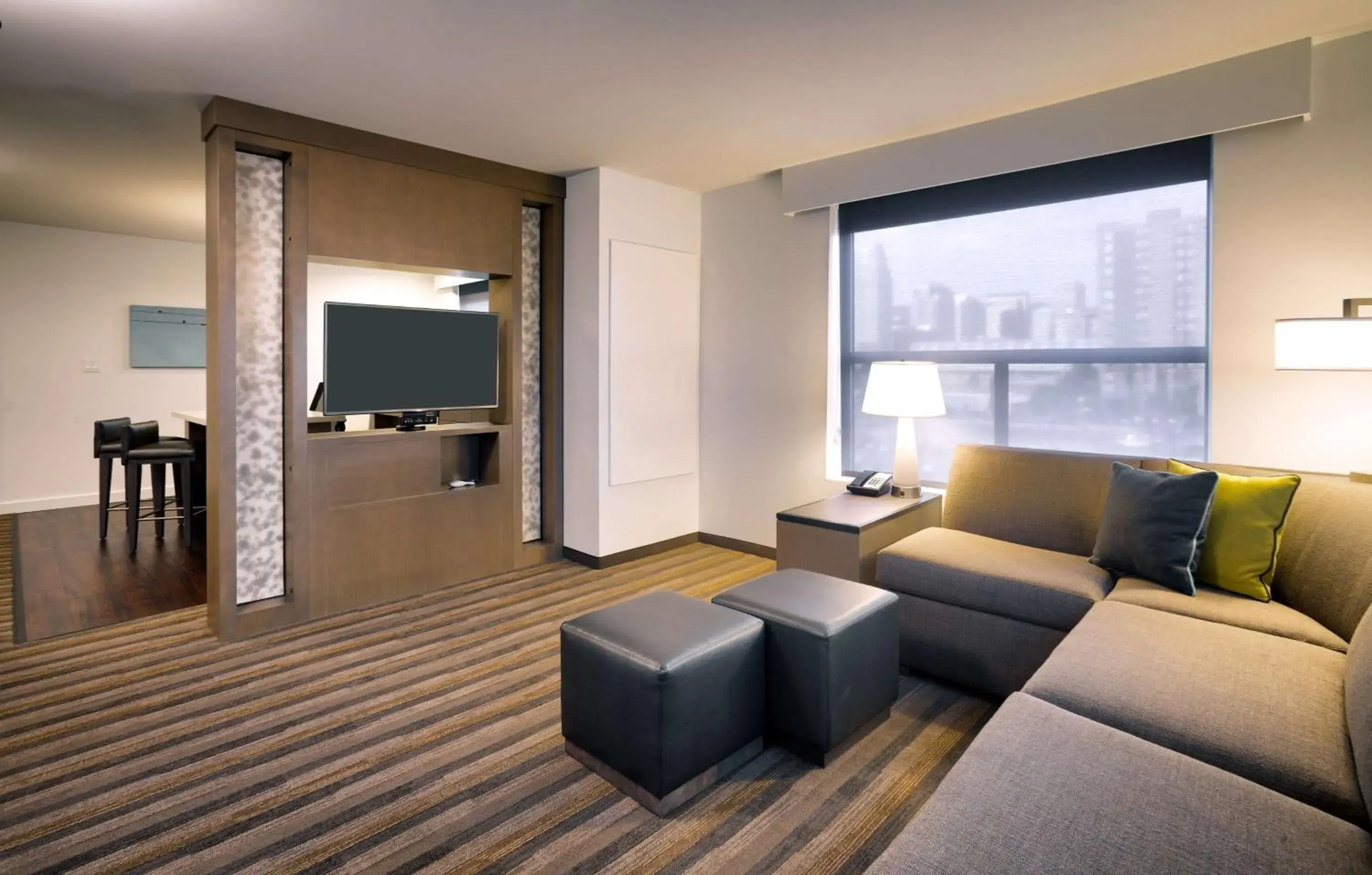 One-Bedroom Suite with Two Queen Beds - Disability Access in Hyatt House Salt Lake City Downtown One-Bedroom Suite with Two Queen Beds - Disability Access in Hyatt House Salt Lake City Downtown