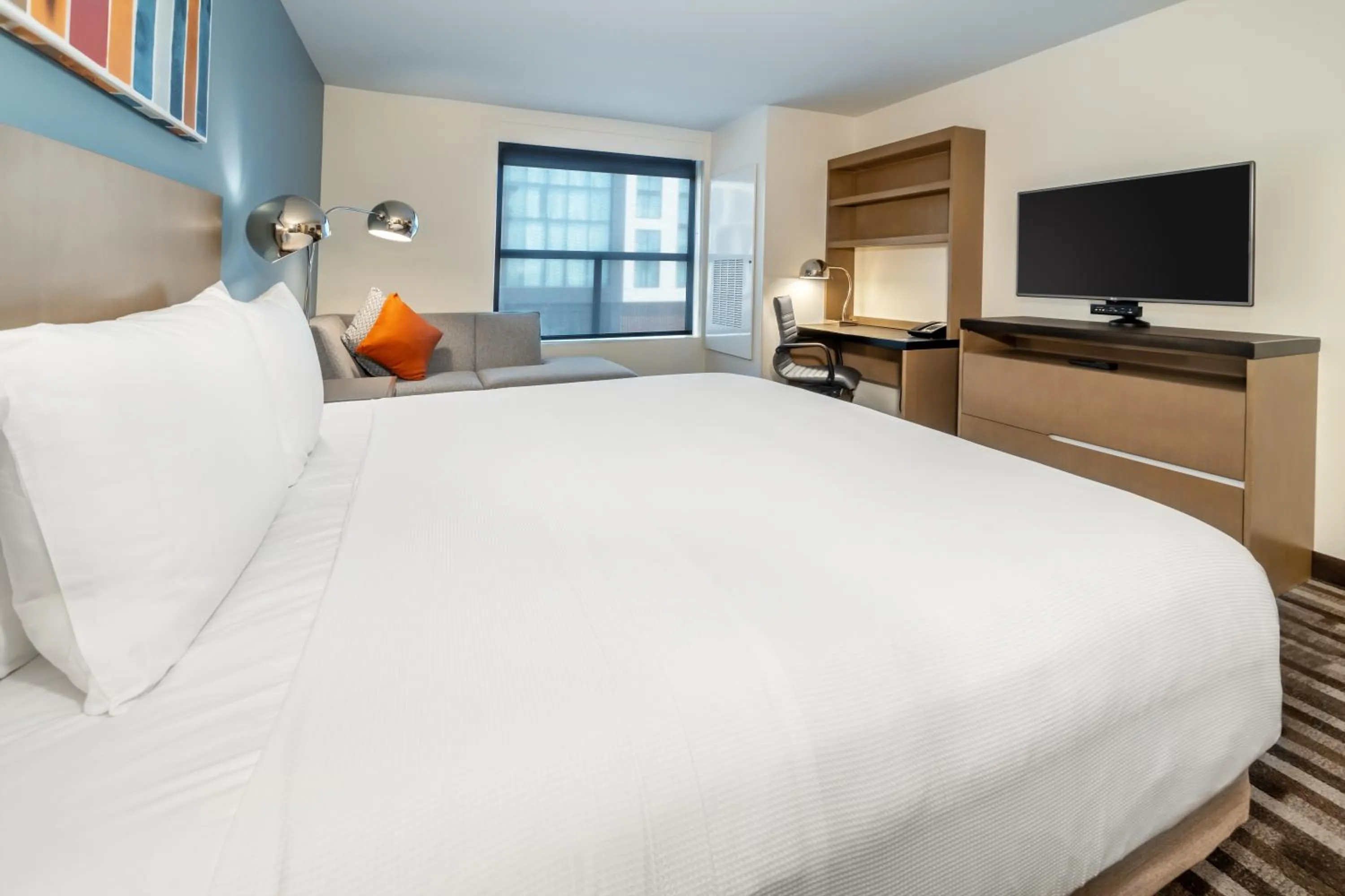 Bedroom, Bed in Hyatt House Salt Lake City Downtown