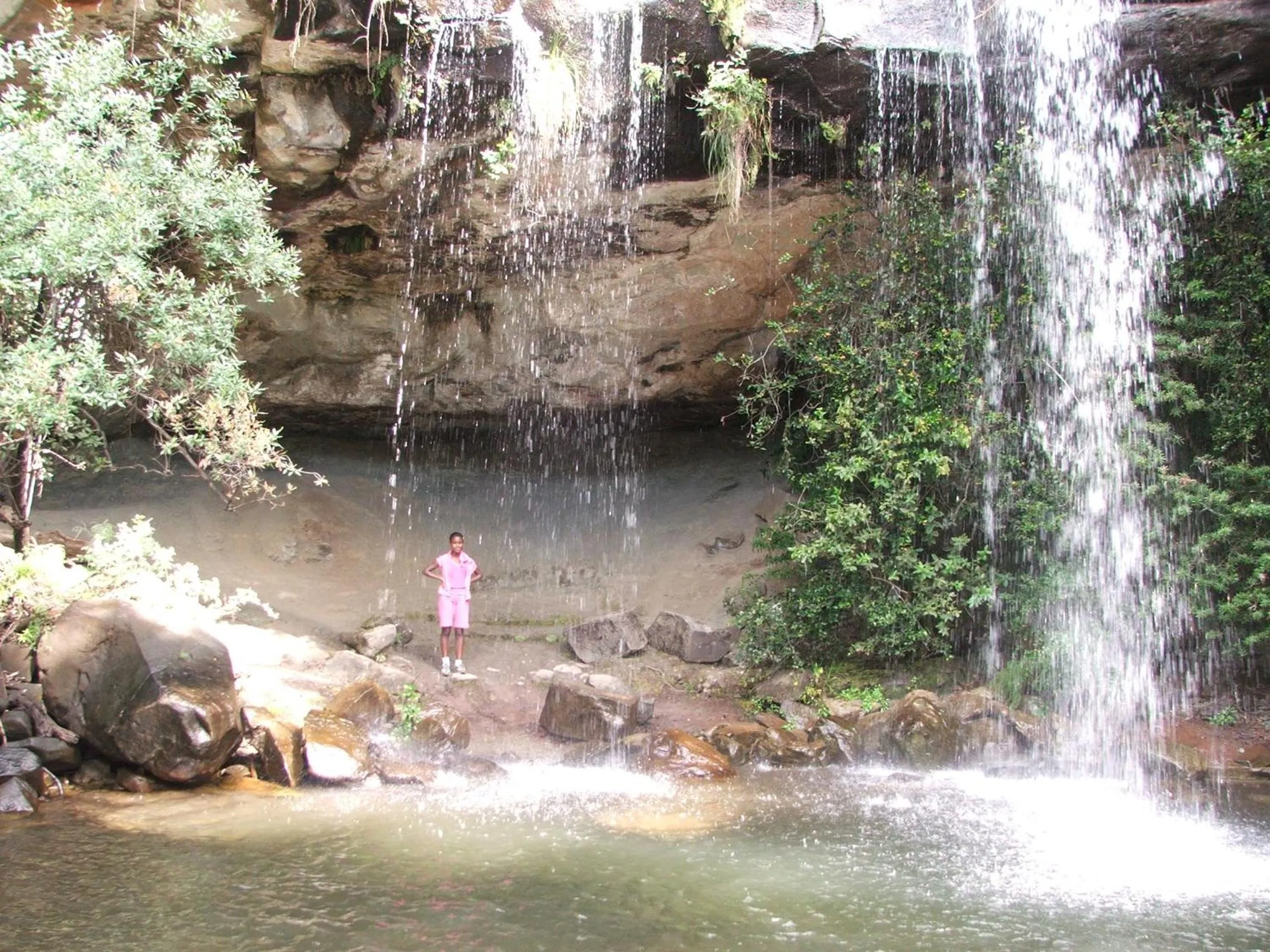 Natural landscape in River Crossing
