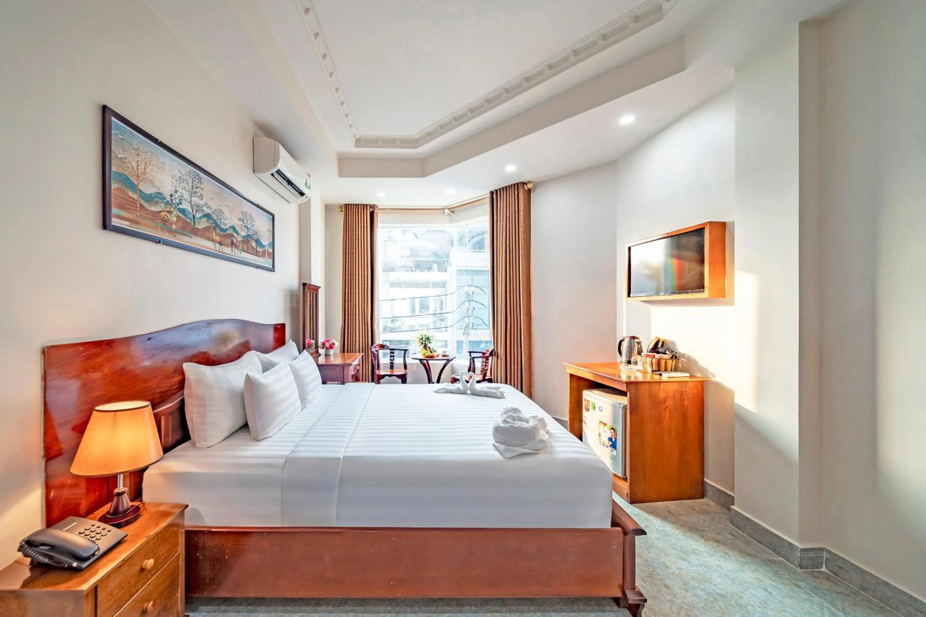 Photo of the whole room, Bed in Venus Hotel