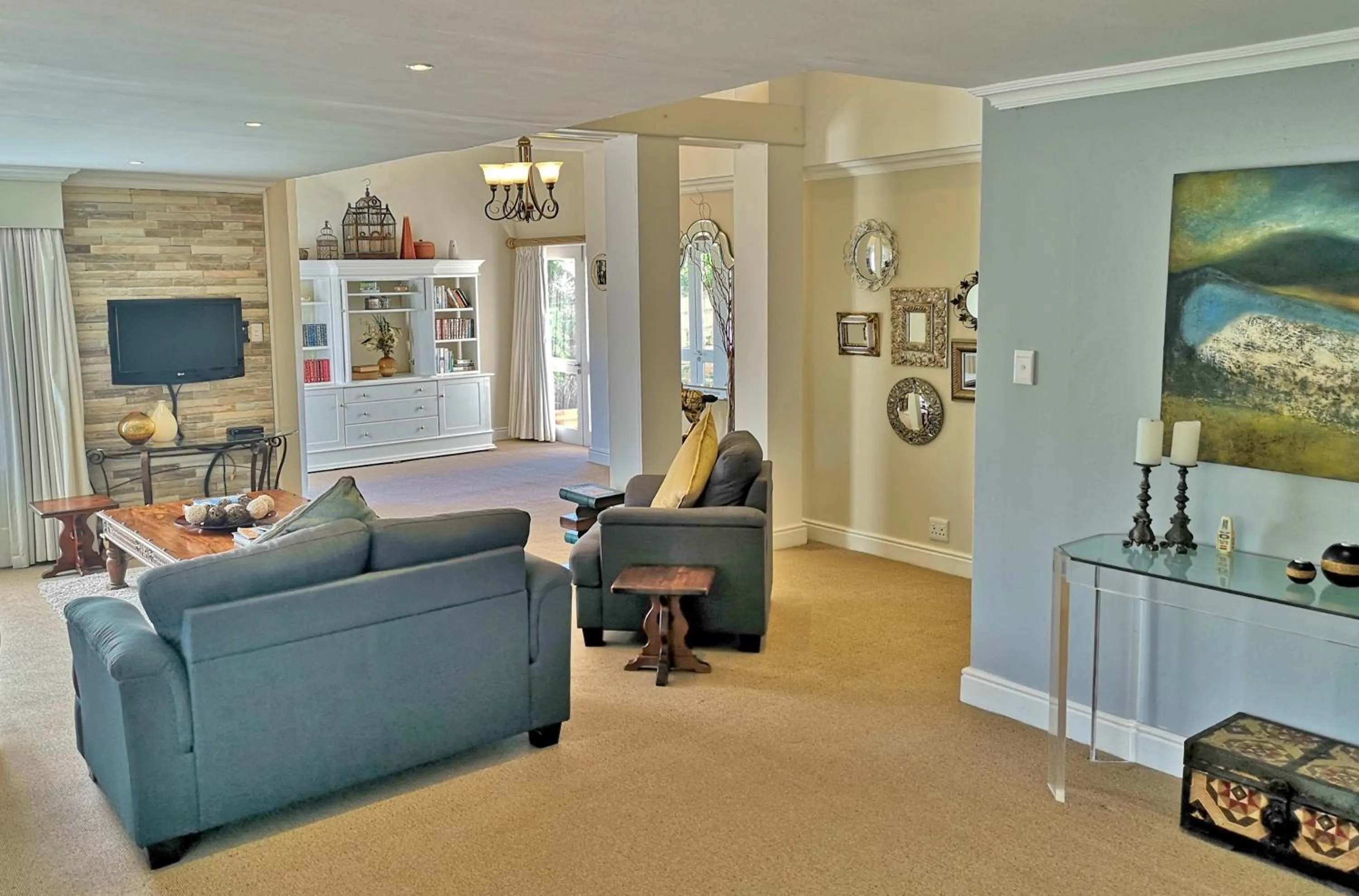 Living room in Val d'Or Estate