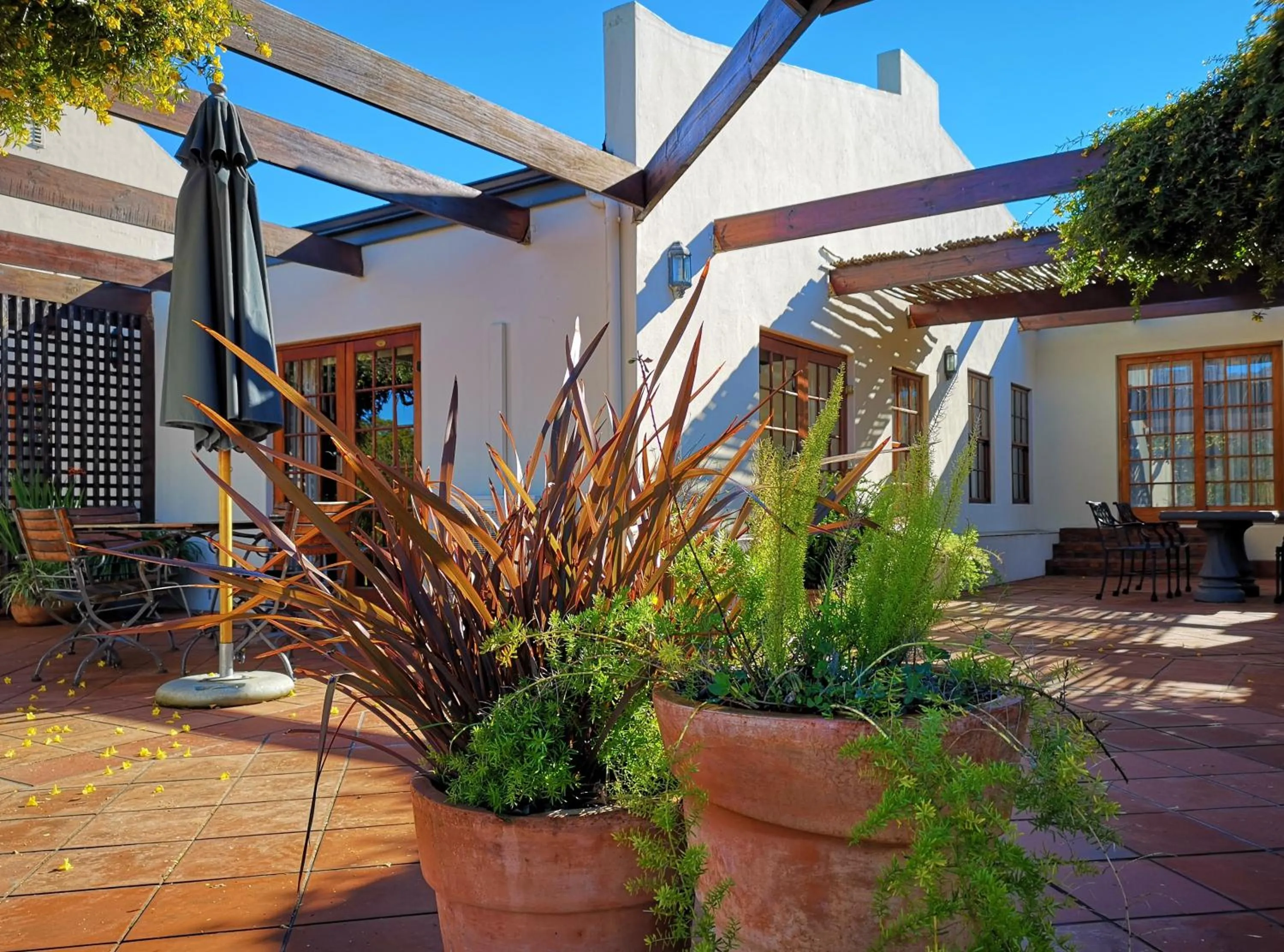Patio in Val d'Or Estate