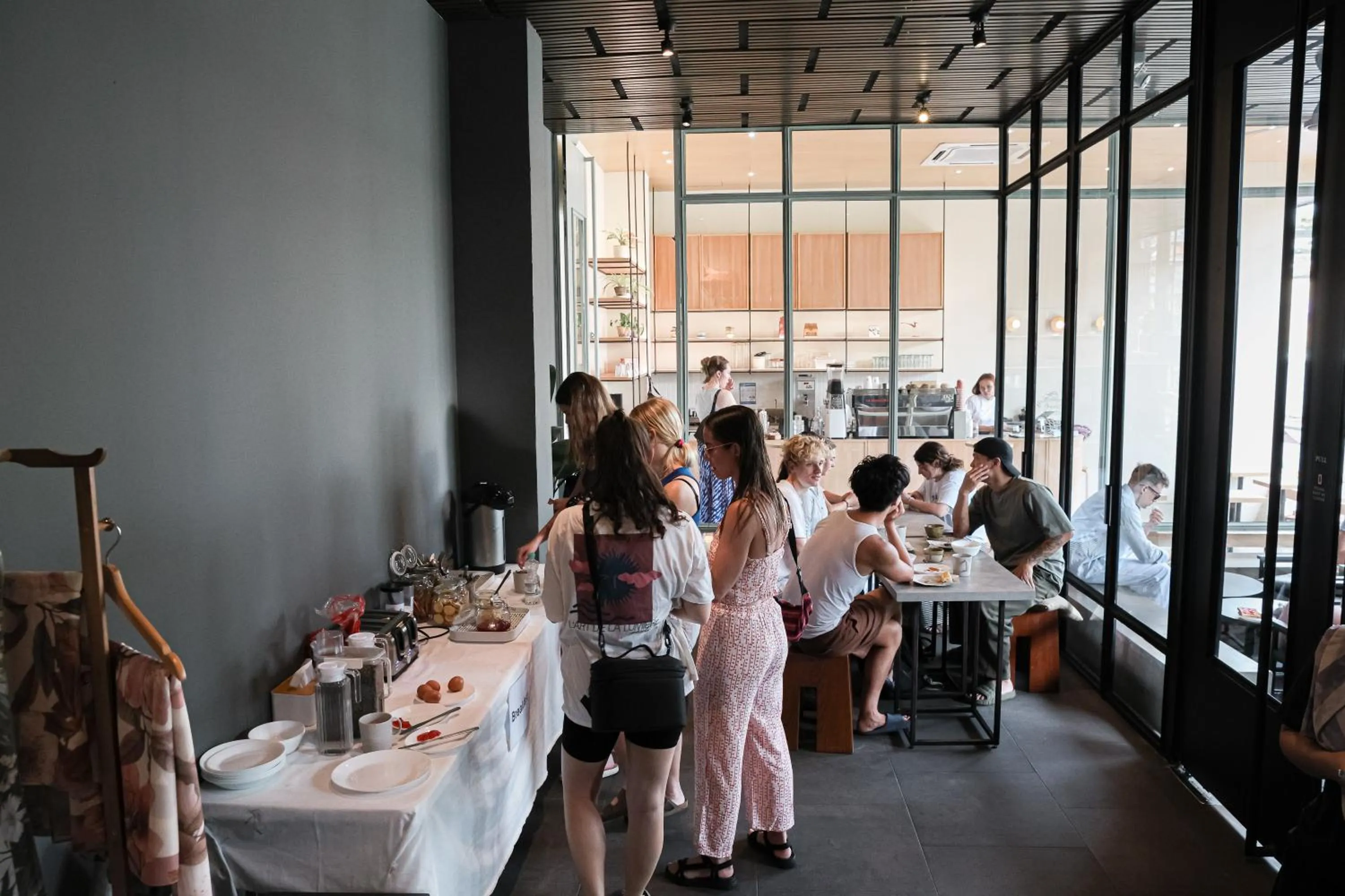 Food and drinks in Once Again Hostel