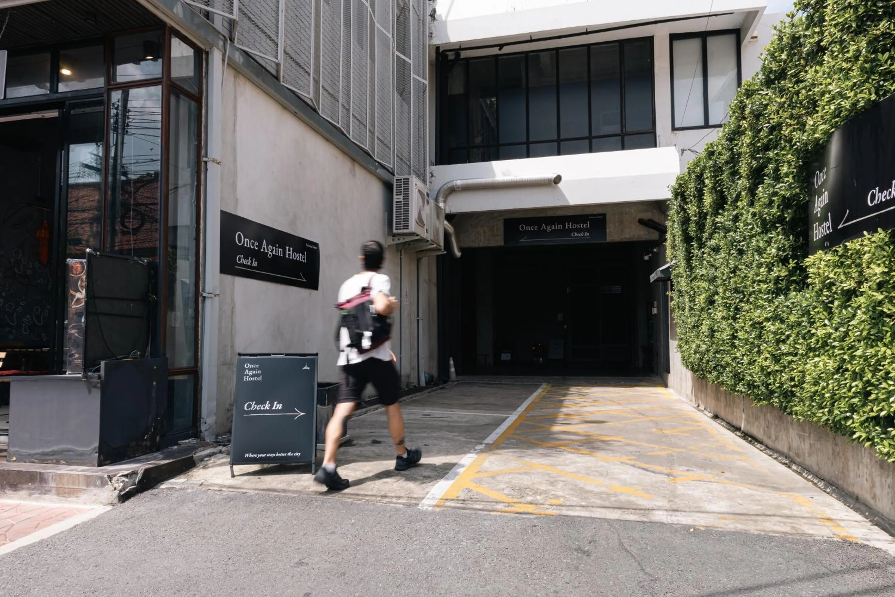 Property building in Once Again Hostel