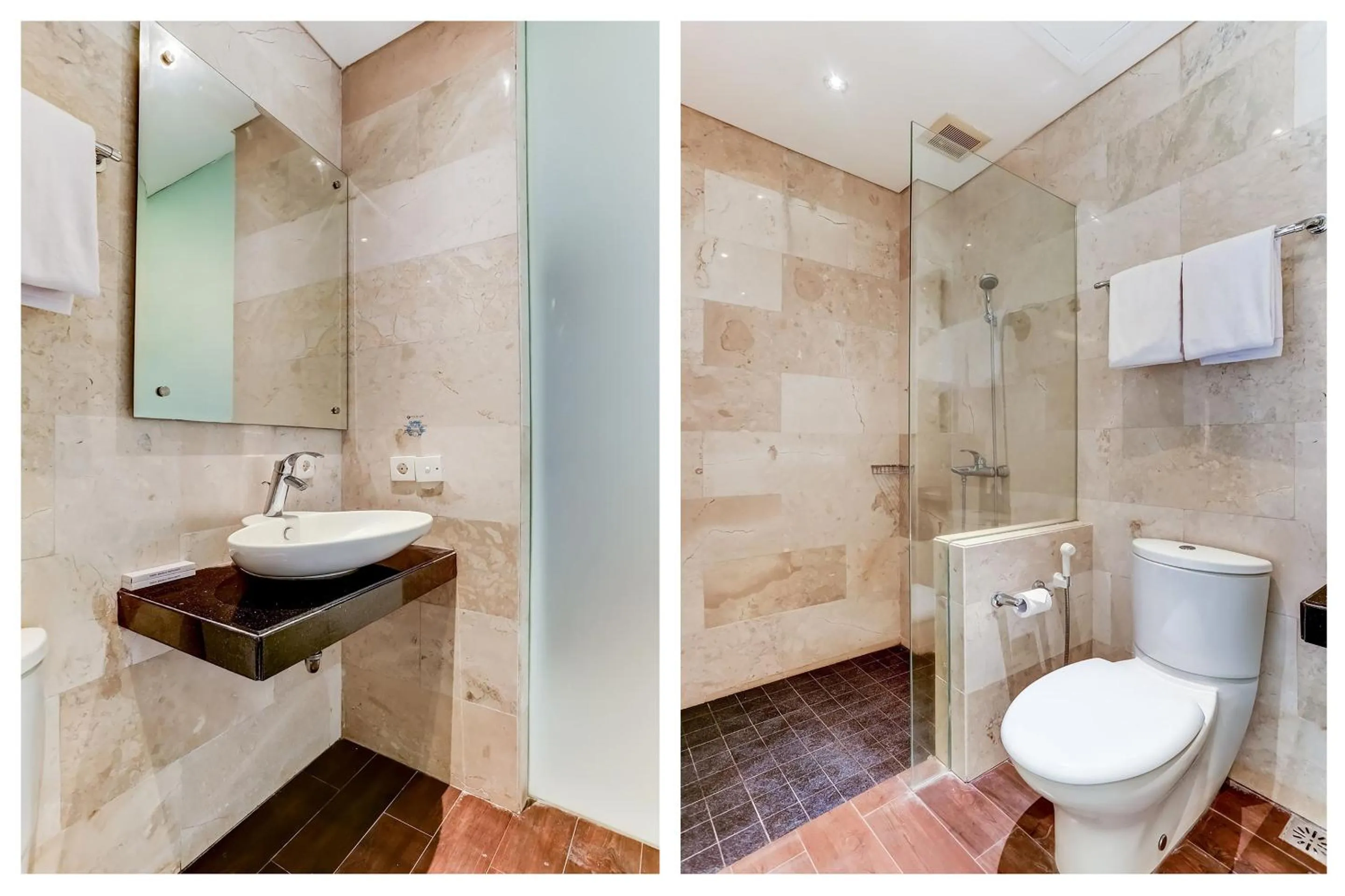 Bathroom in Collection O Legian Near Pantai Kuta Formerly Premium Legian