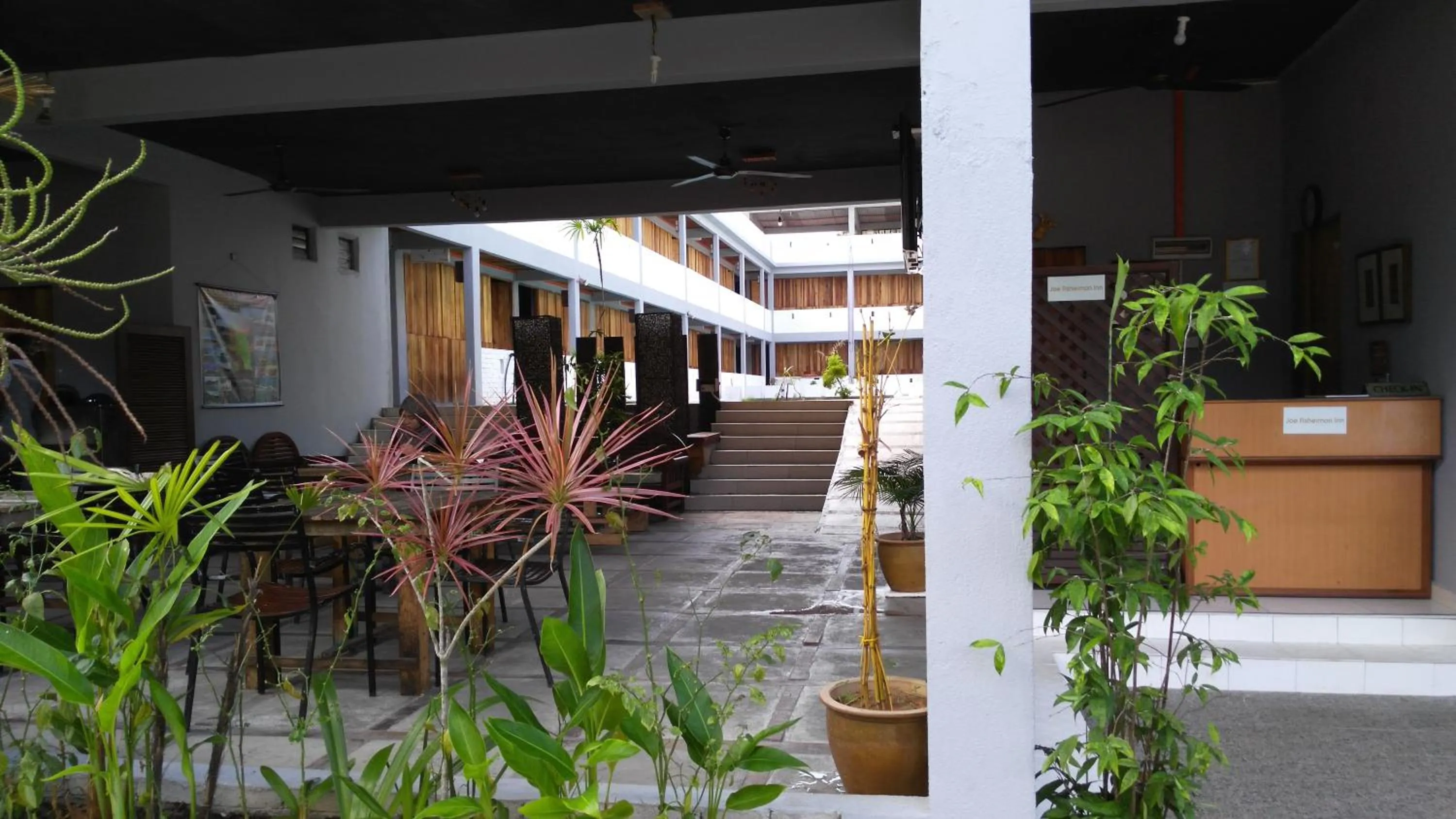 Garden in Joe Fisherman Inn