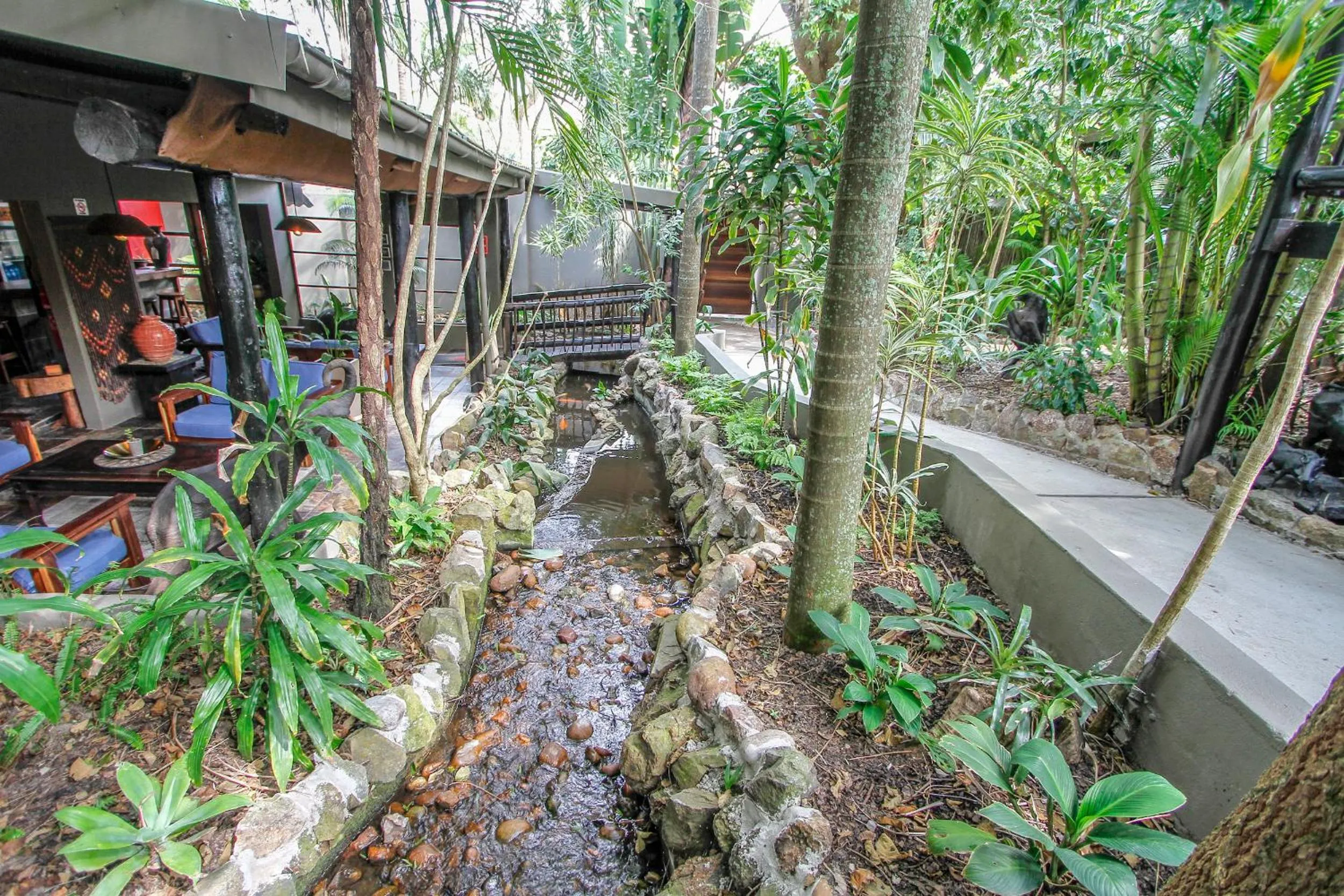 Garden in Umlilo Guest House