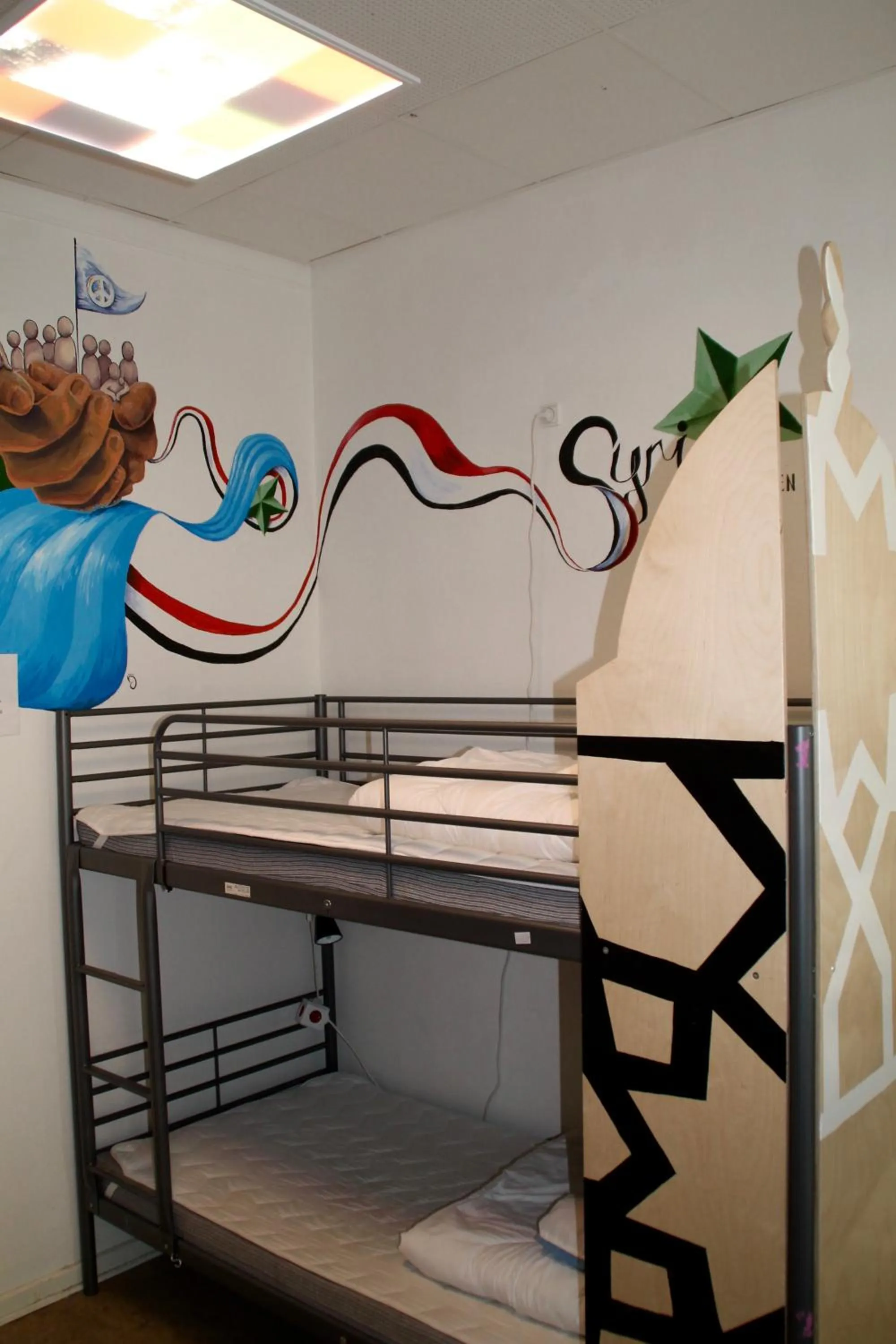 Decorative detail in Globalhagen Hostel