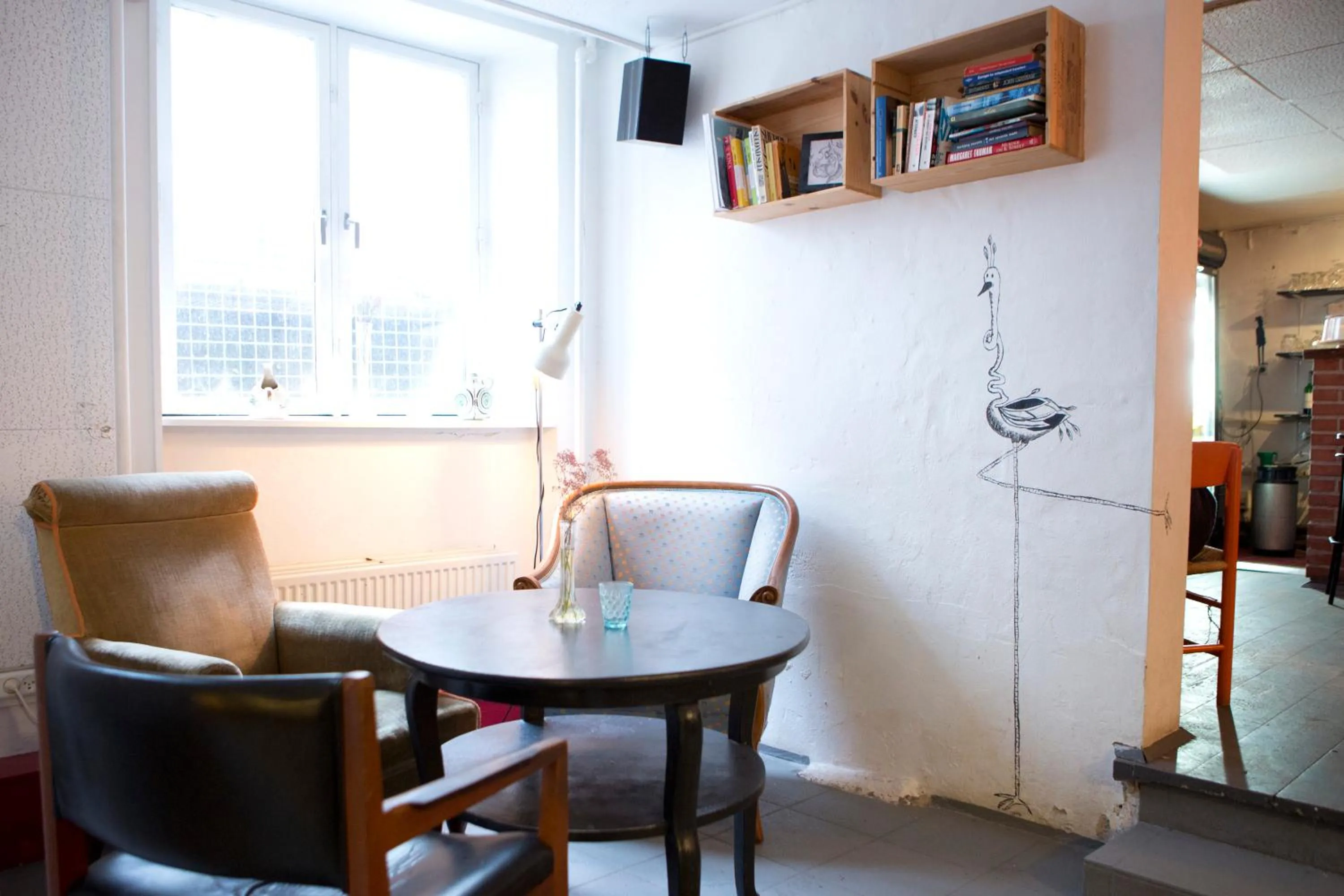 Living room in Globalhagen Hostel