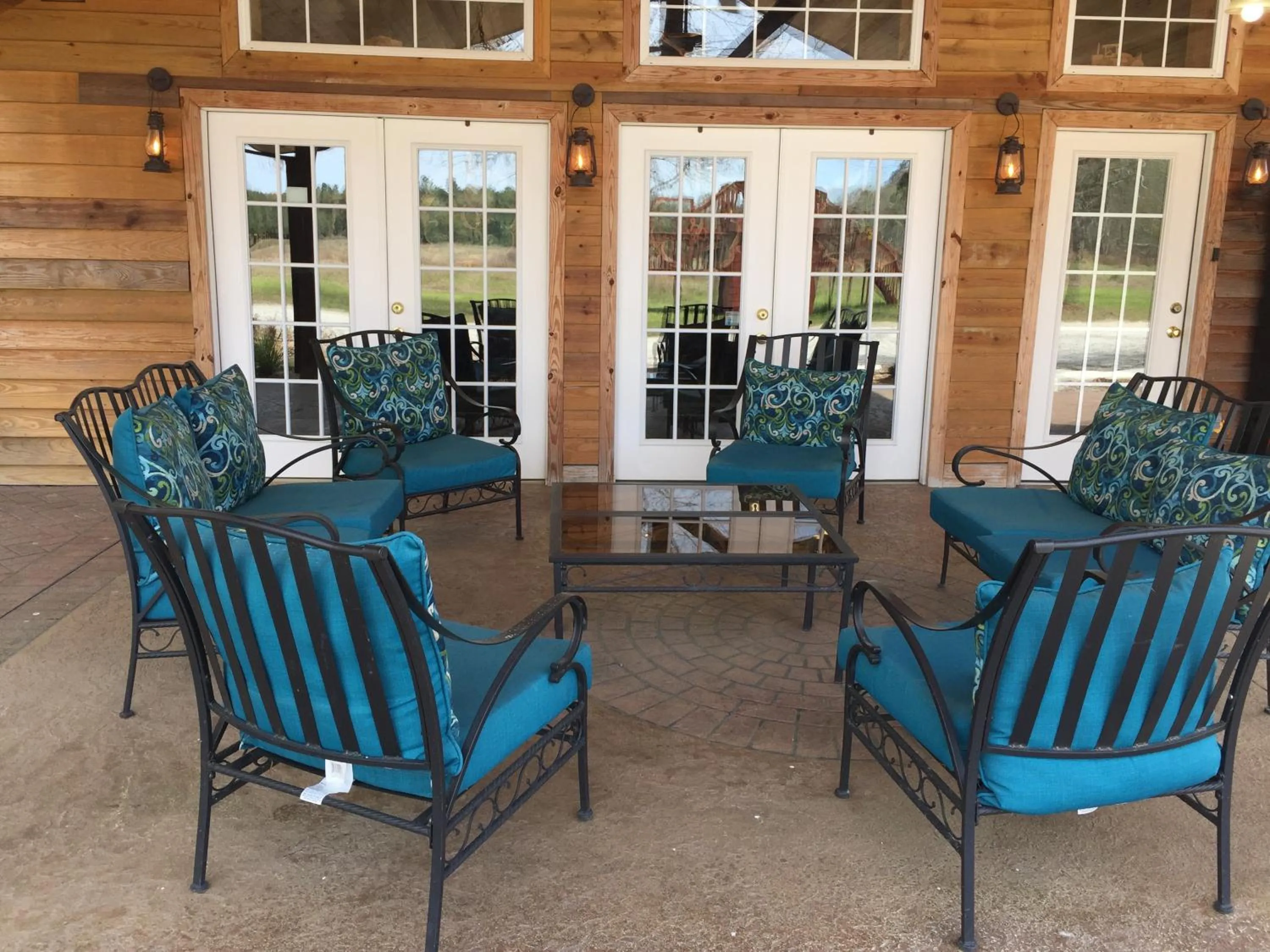 Patio in Red Fern Plantation Lodge