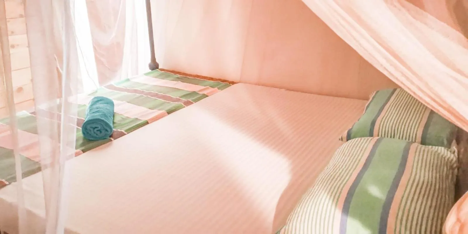 Bed in Weligama Bay Eco Villa