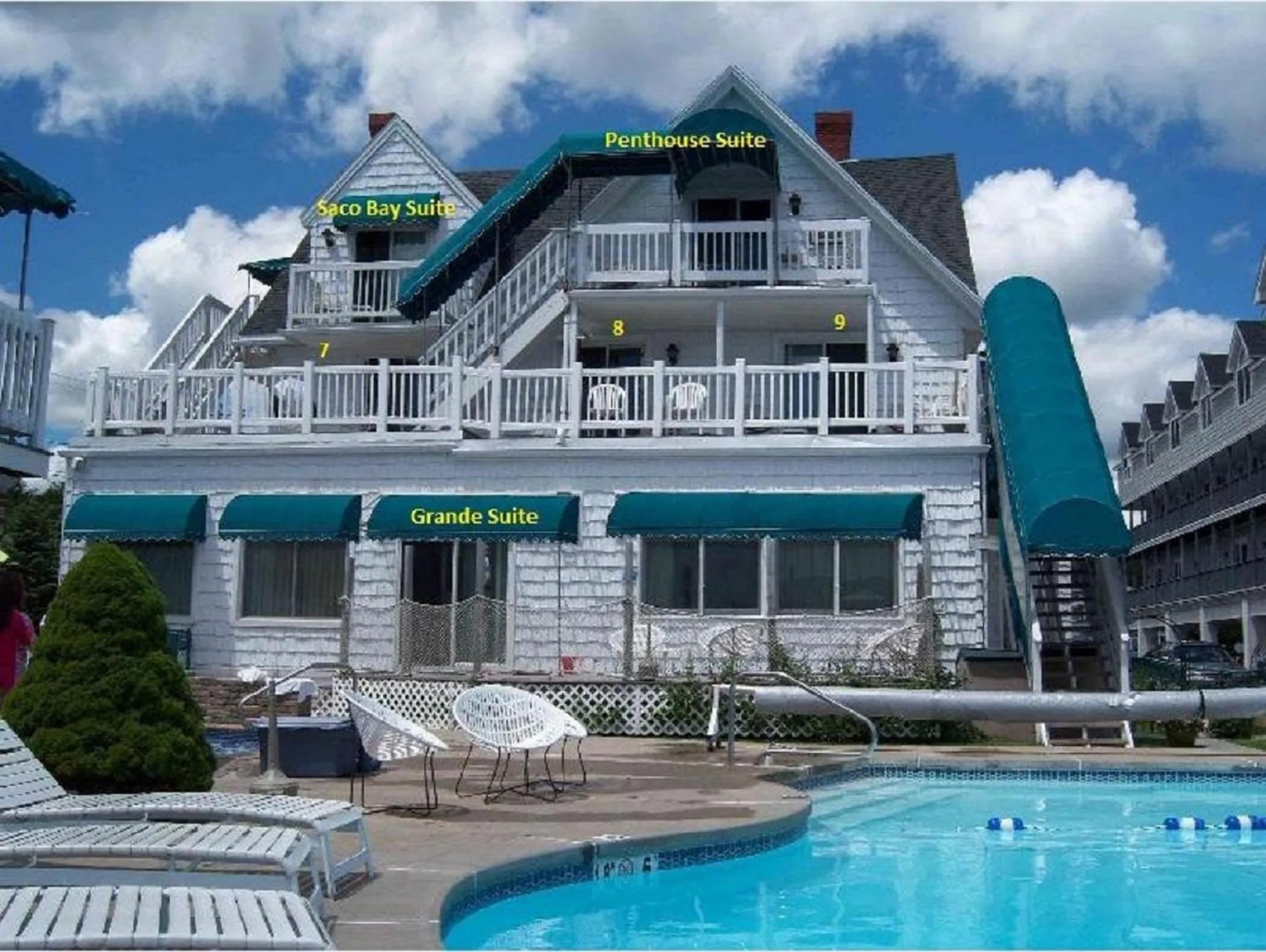 Facade/entrance in Sea Cliff House Motel