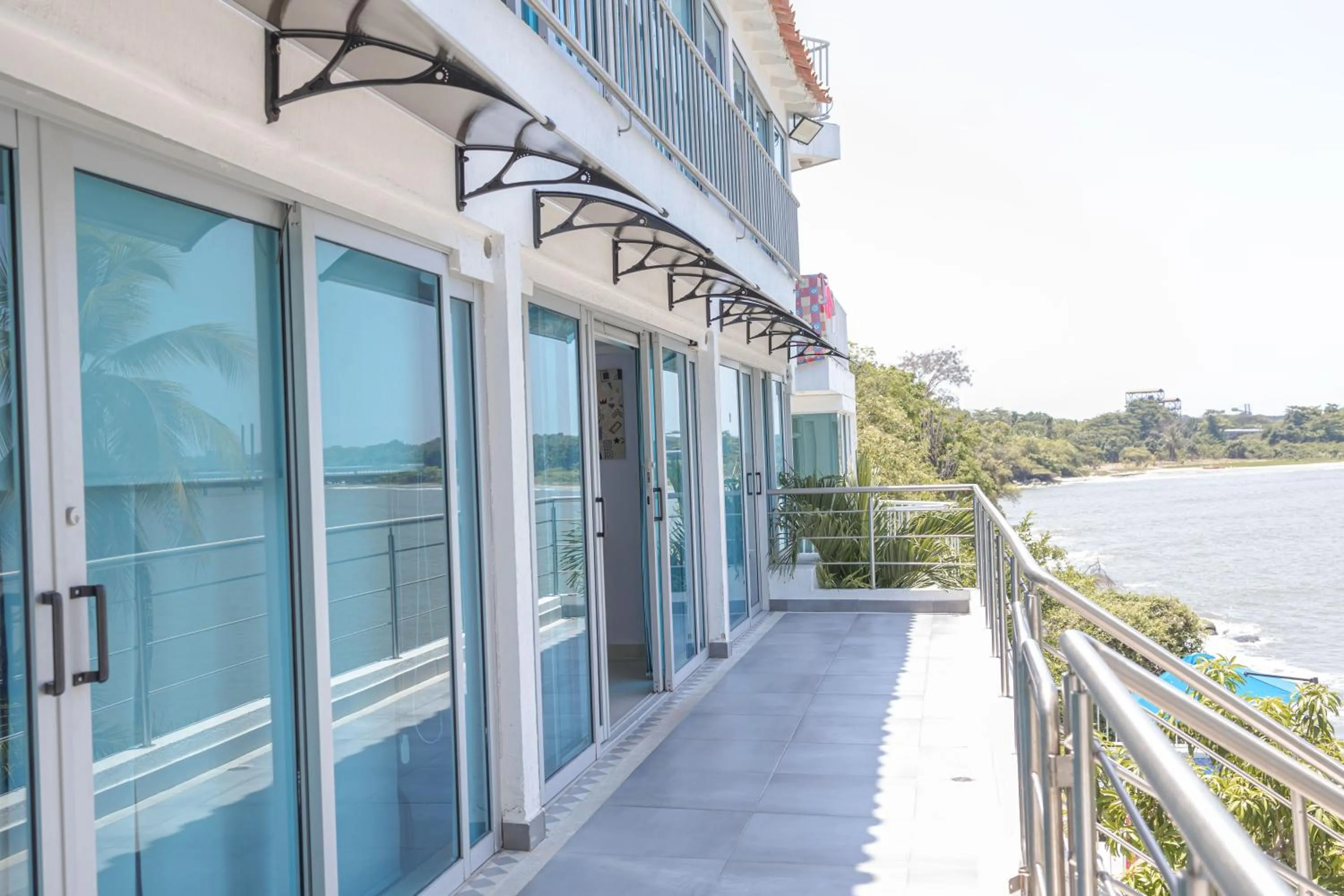 Garden view in Hotel Santorini Casablanca Resort