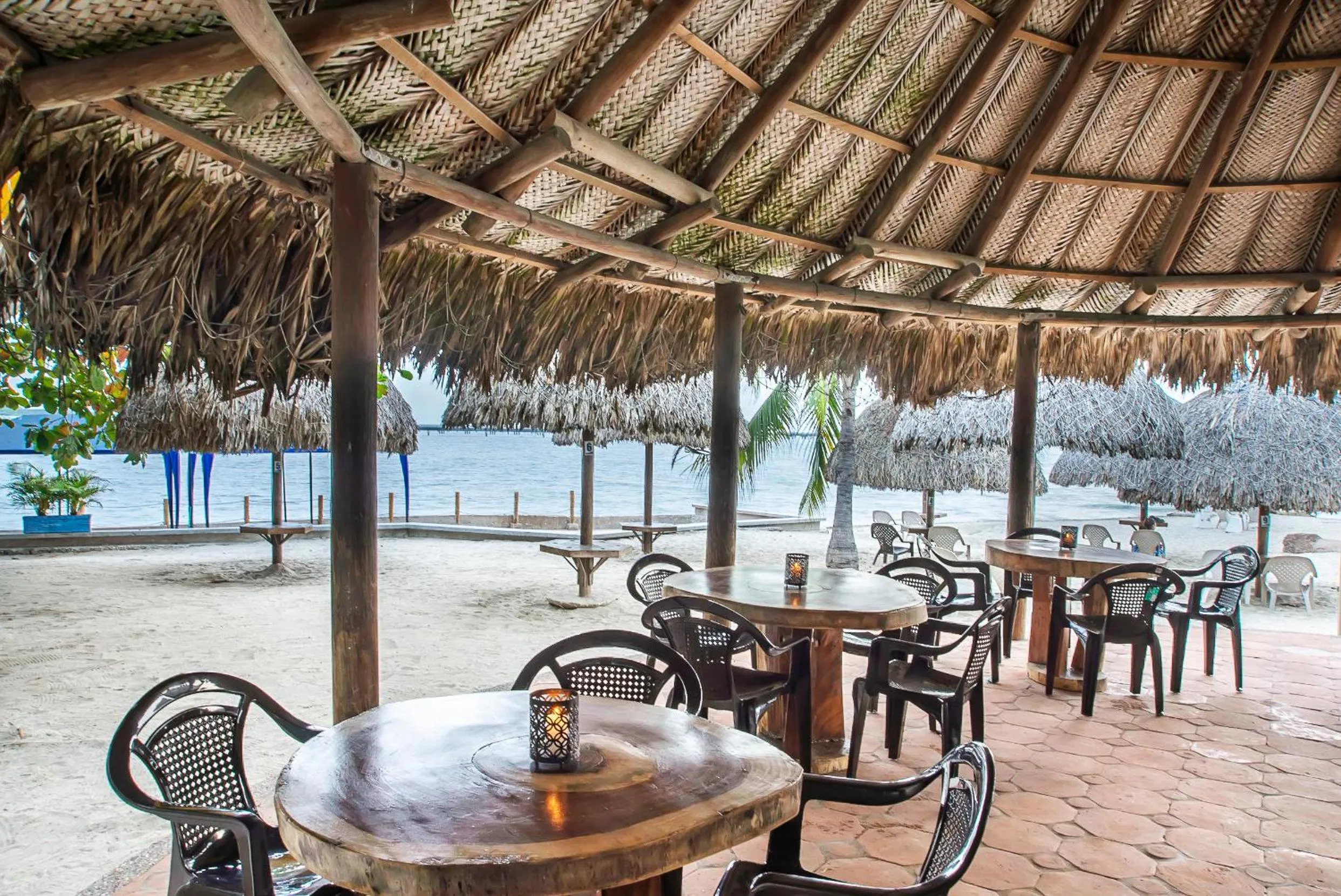 Beach in Hotel Santorini Casablanca Resort