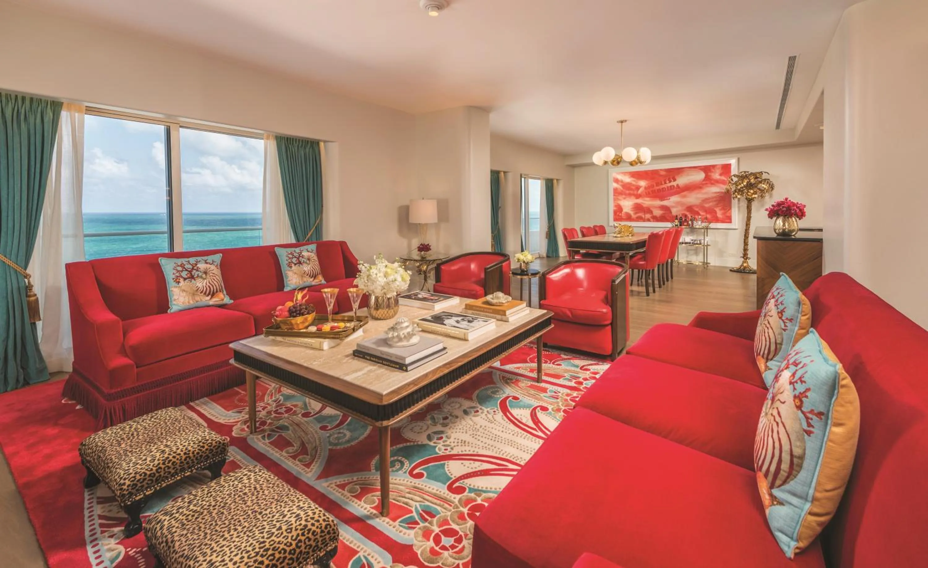 Living room in Faena Hotel Miami Beach