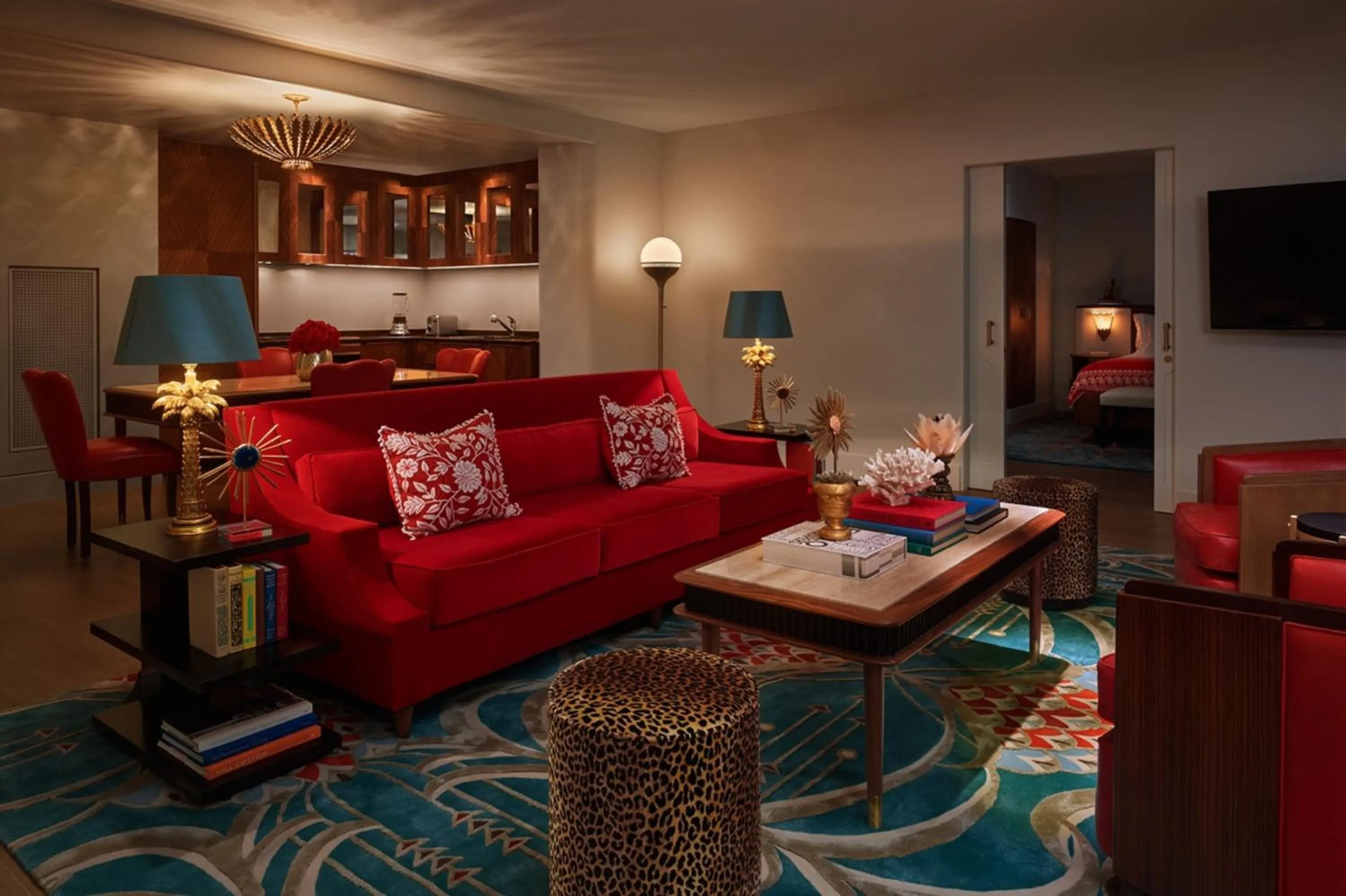 Living room in Faena Hotel Miami Beach