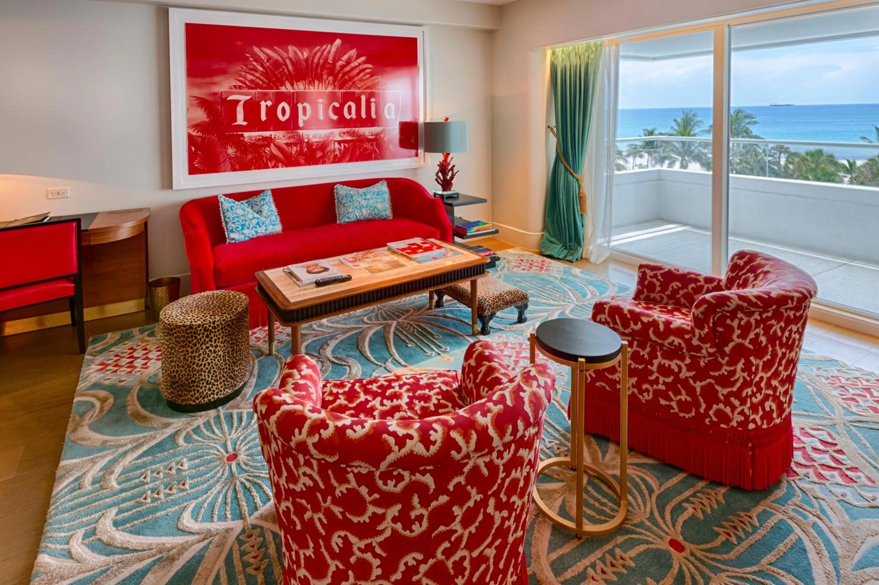 Living room in Faena Hotel Miami Beach