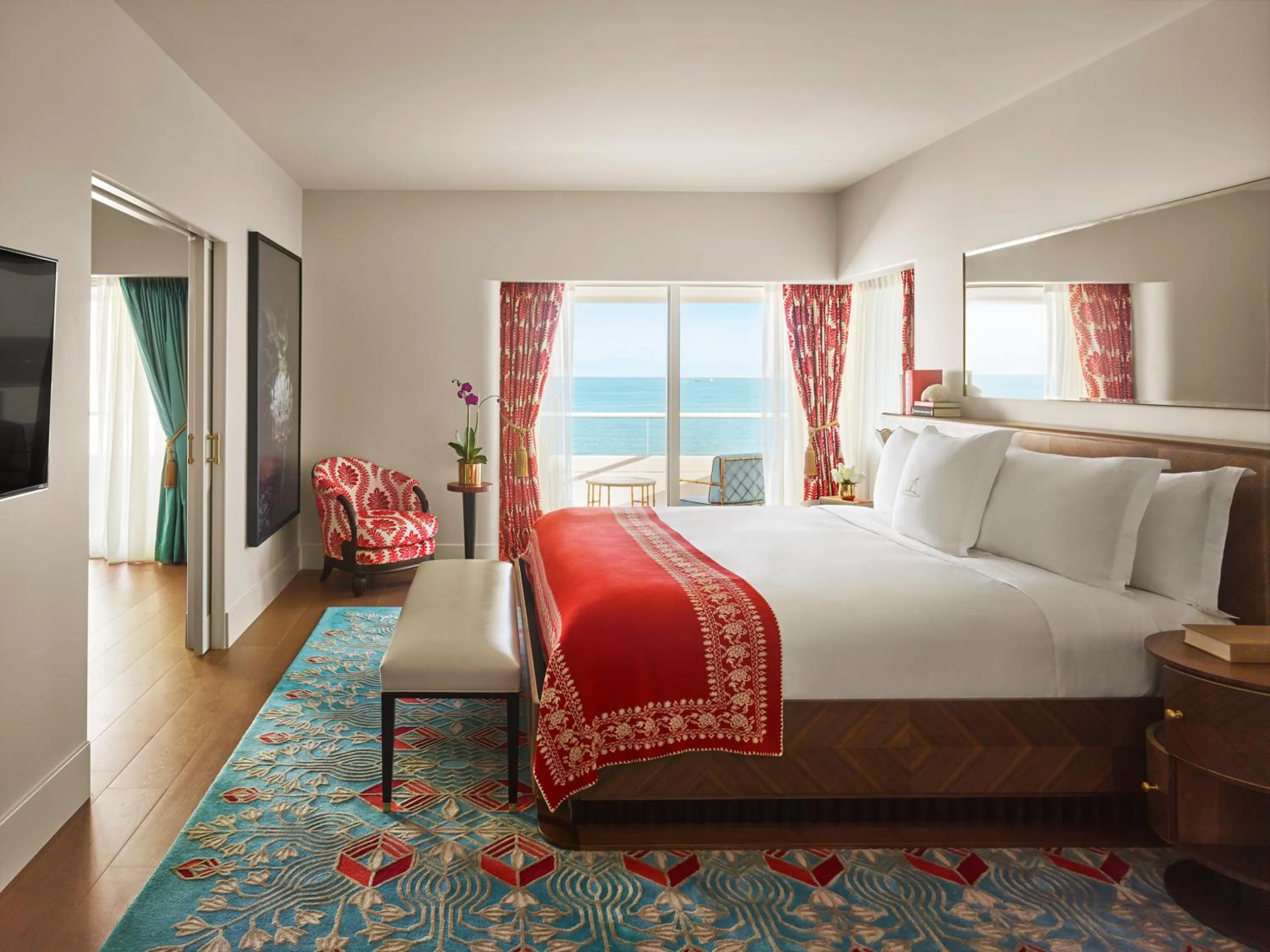 Bedroom, Bed in Faena Hotel Miami Beach