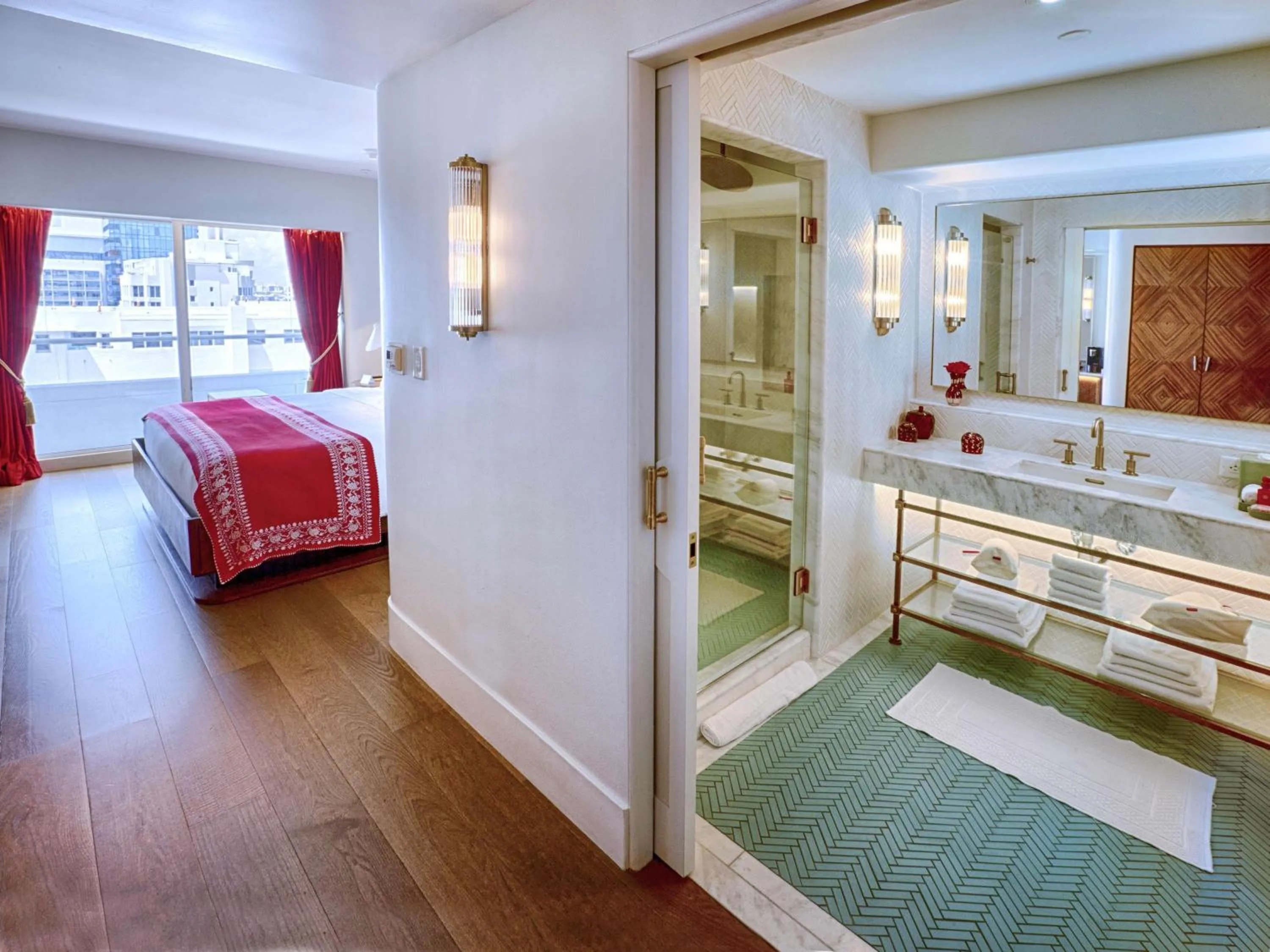 Bedroom, Bed in Faena Hotel Miami Beach