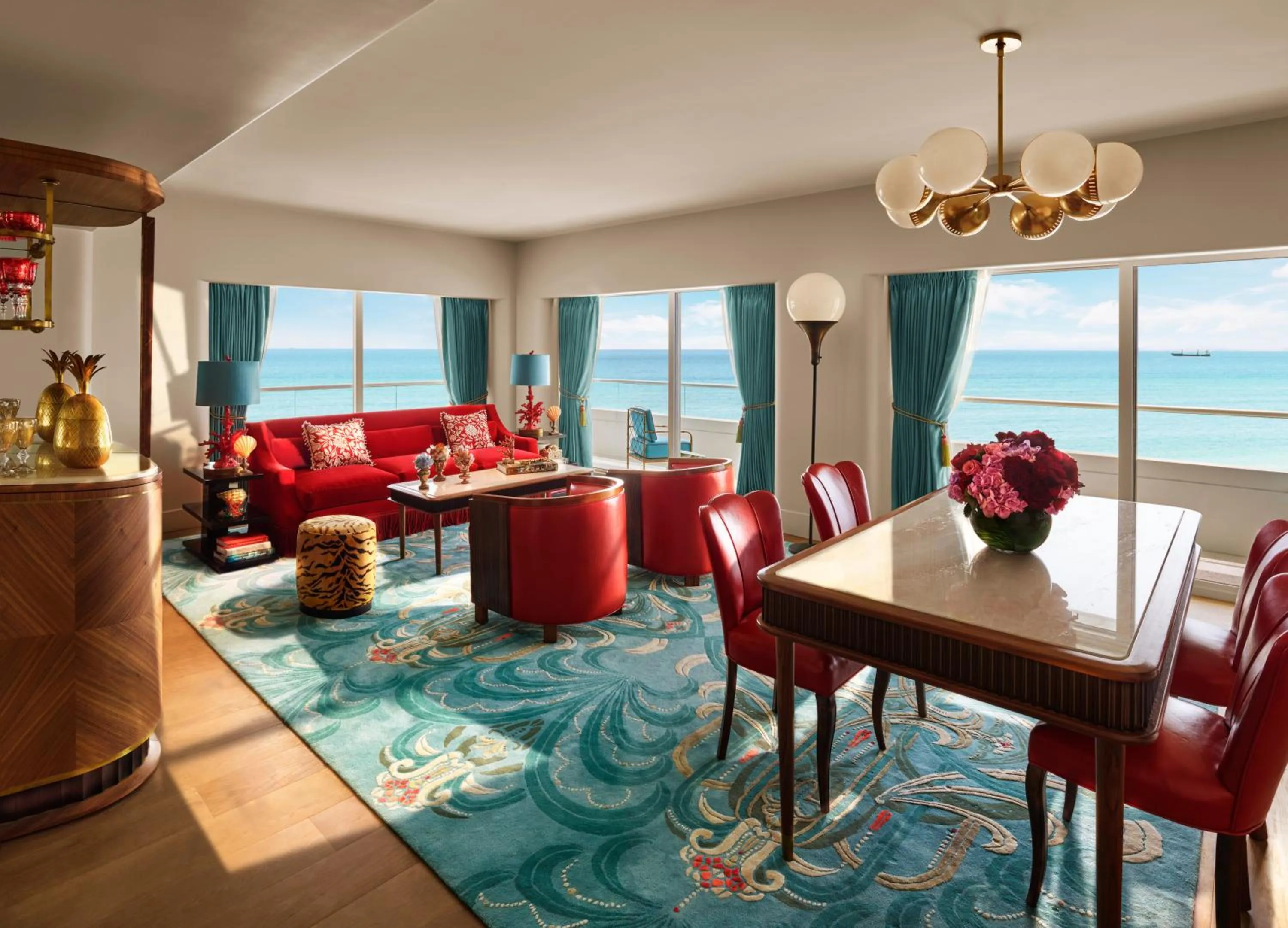 Living room in Faena Hotel Miami Beach