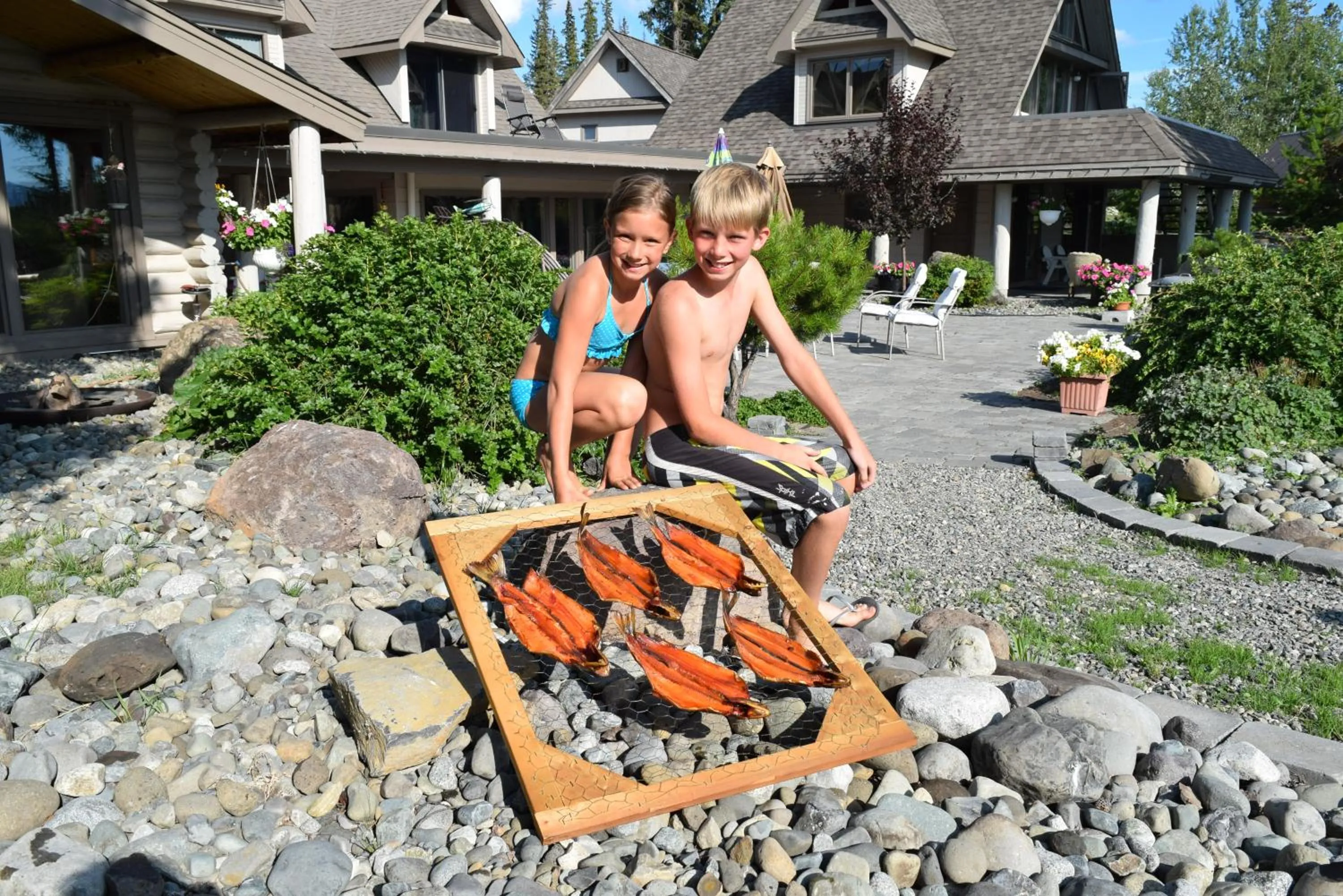 Patio in Retreat Wilderness Inn