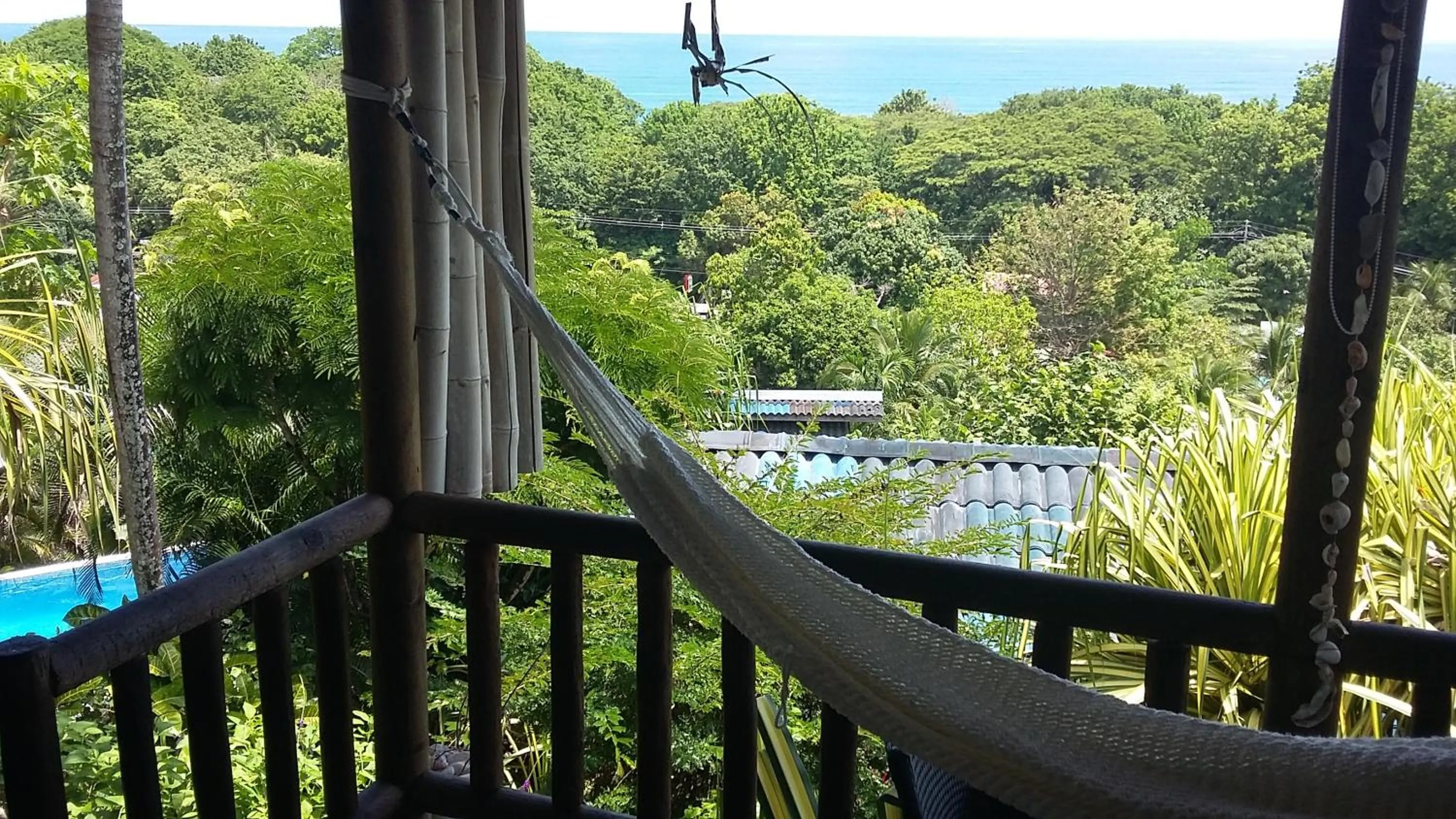 Balcony/Terrace in Horizon Hotel & Yoga center
