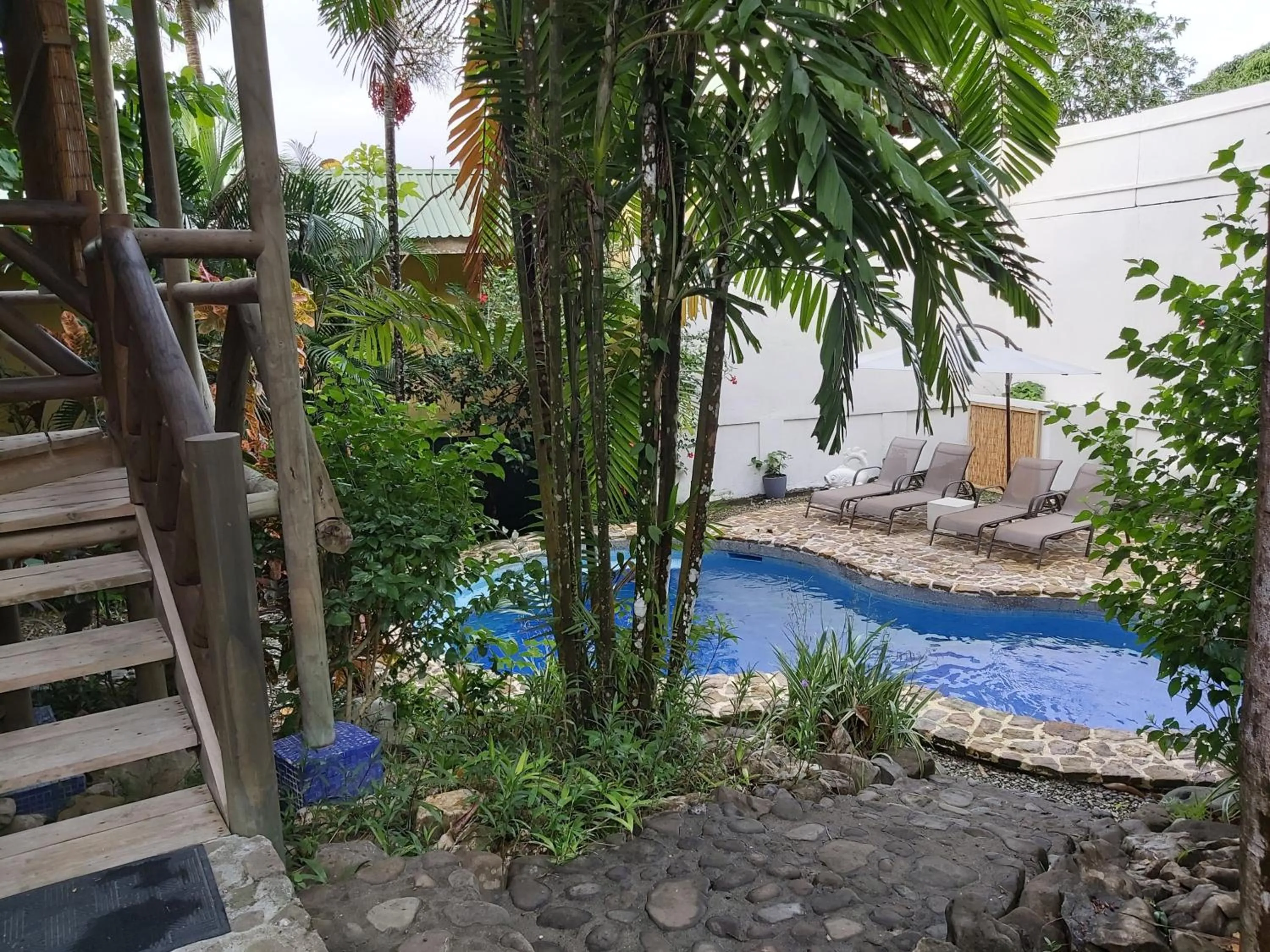 Pool view in Horizon Hotel & Yoga center