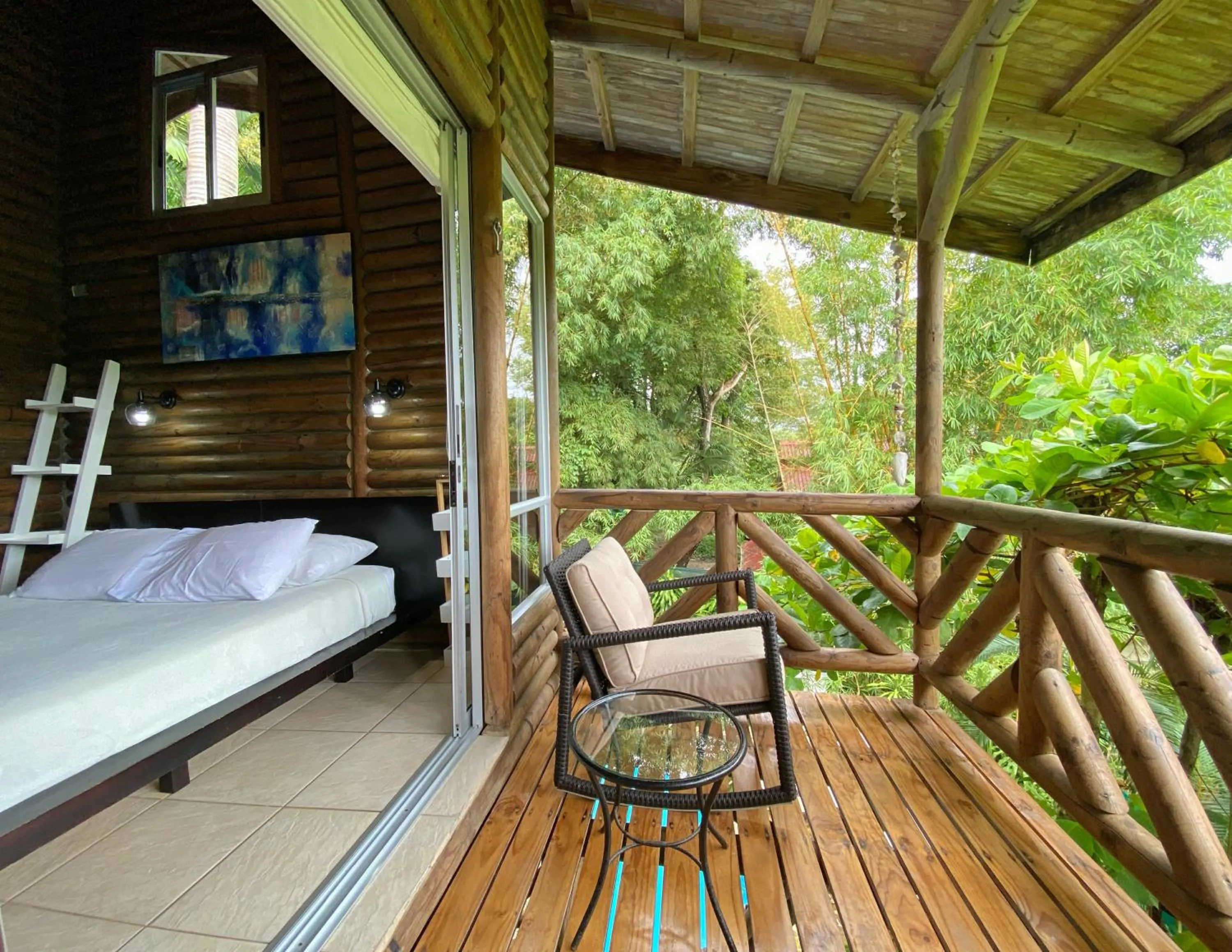 Balcony/Terrace in Horizon Hotel & Yoga center