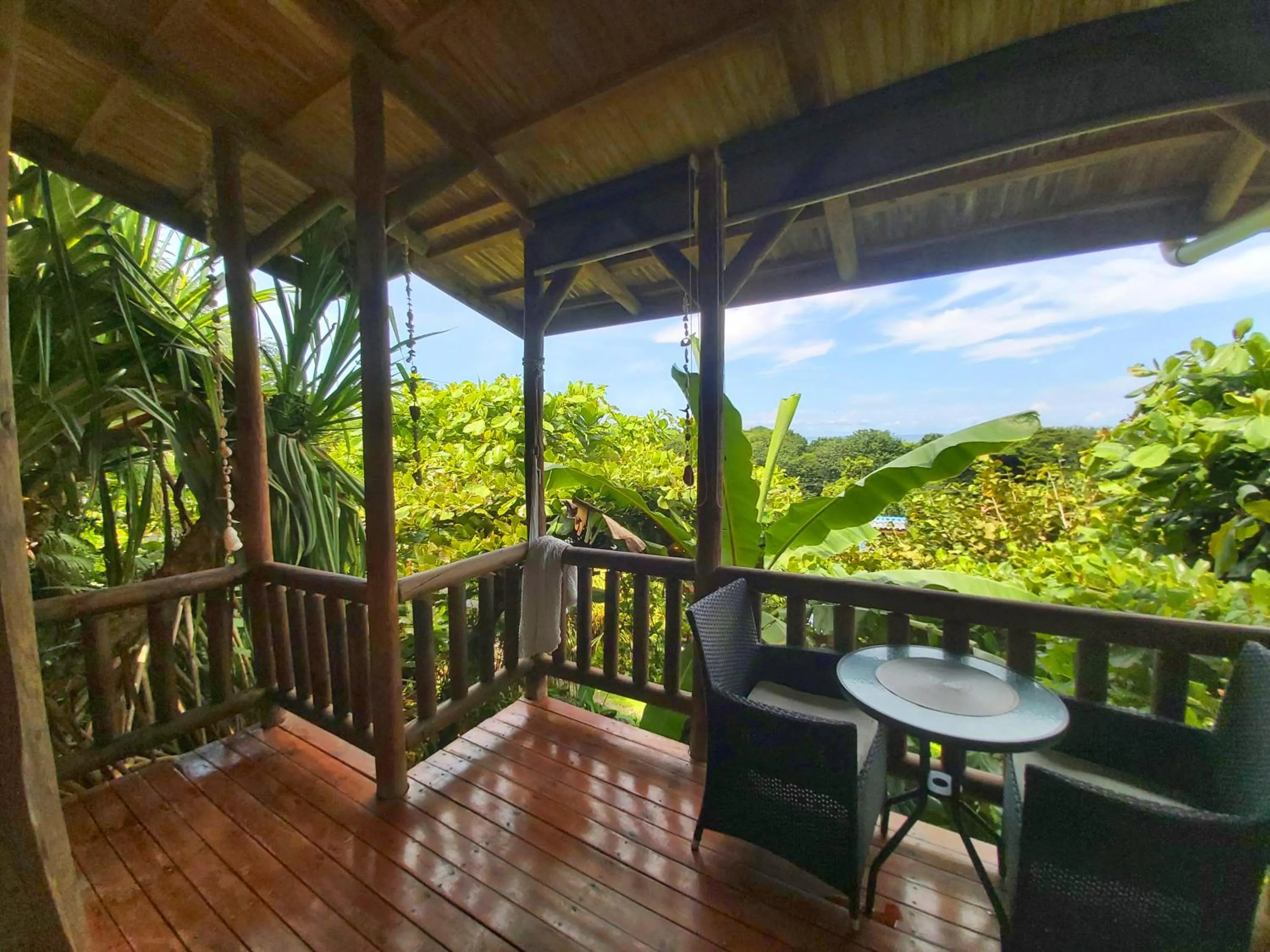 Balcony/Terrace in Horizon Hotel & Yoga center