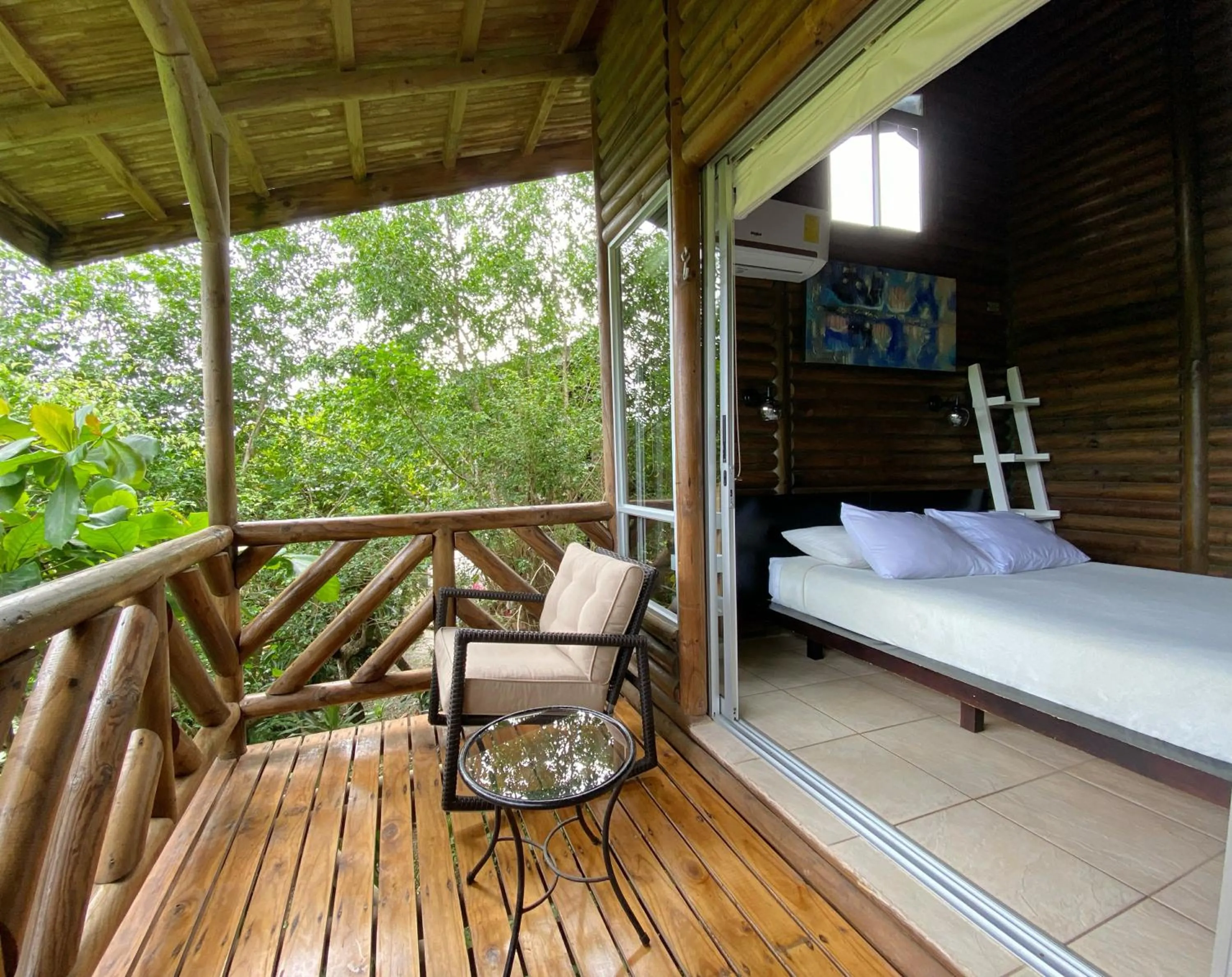 Balcony/Terrace in Horizon Hotel & Yoga center