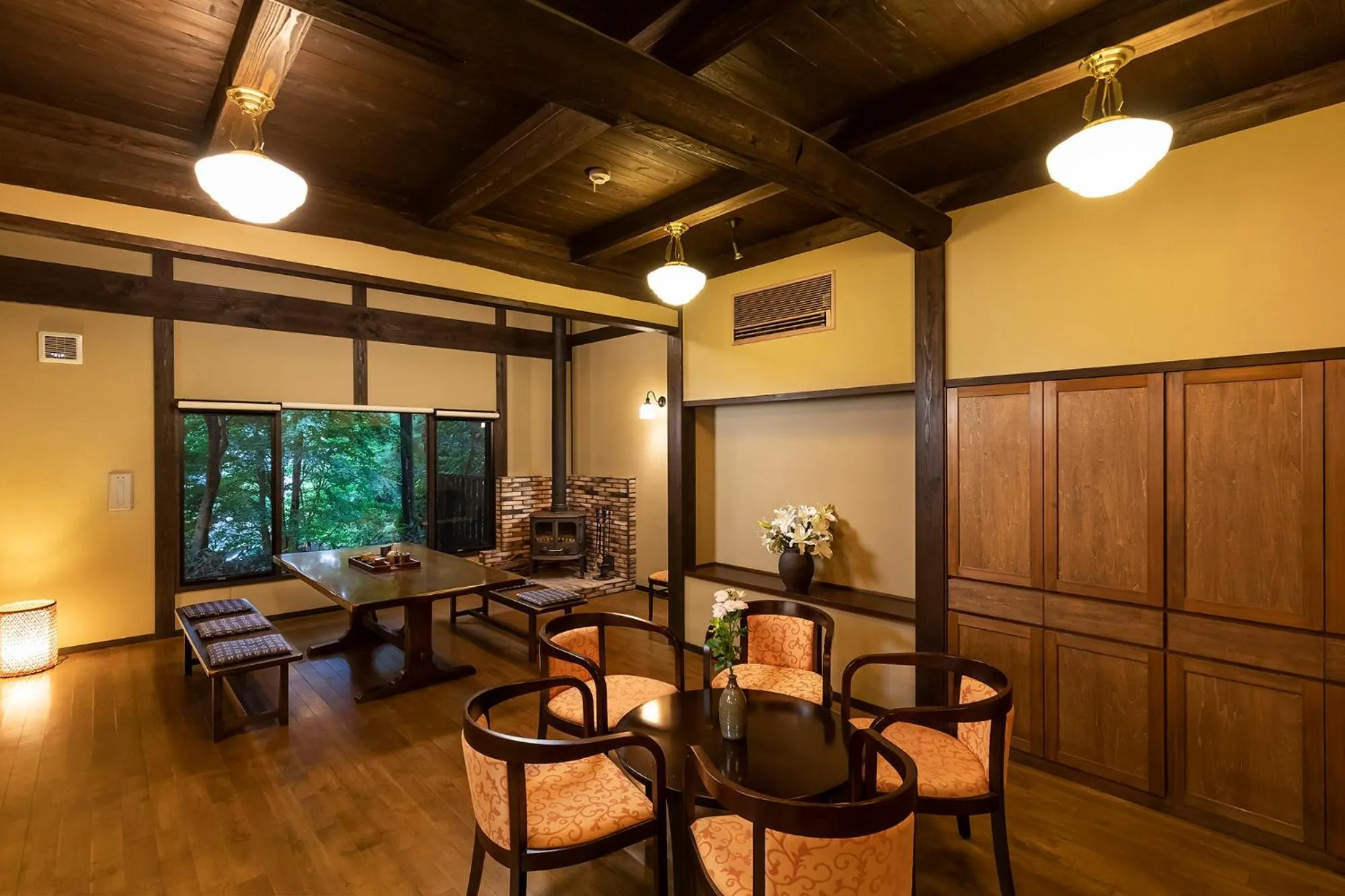 Lobby or reception in Yufuin Yufusaryo