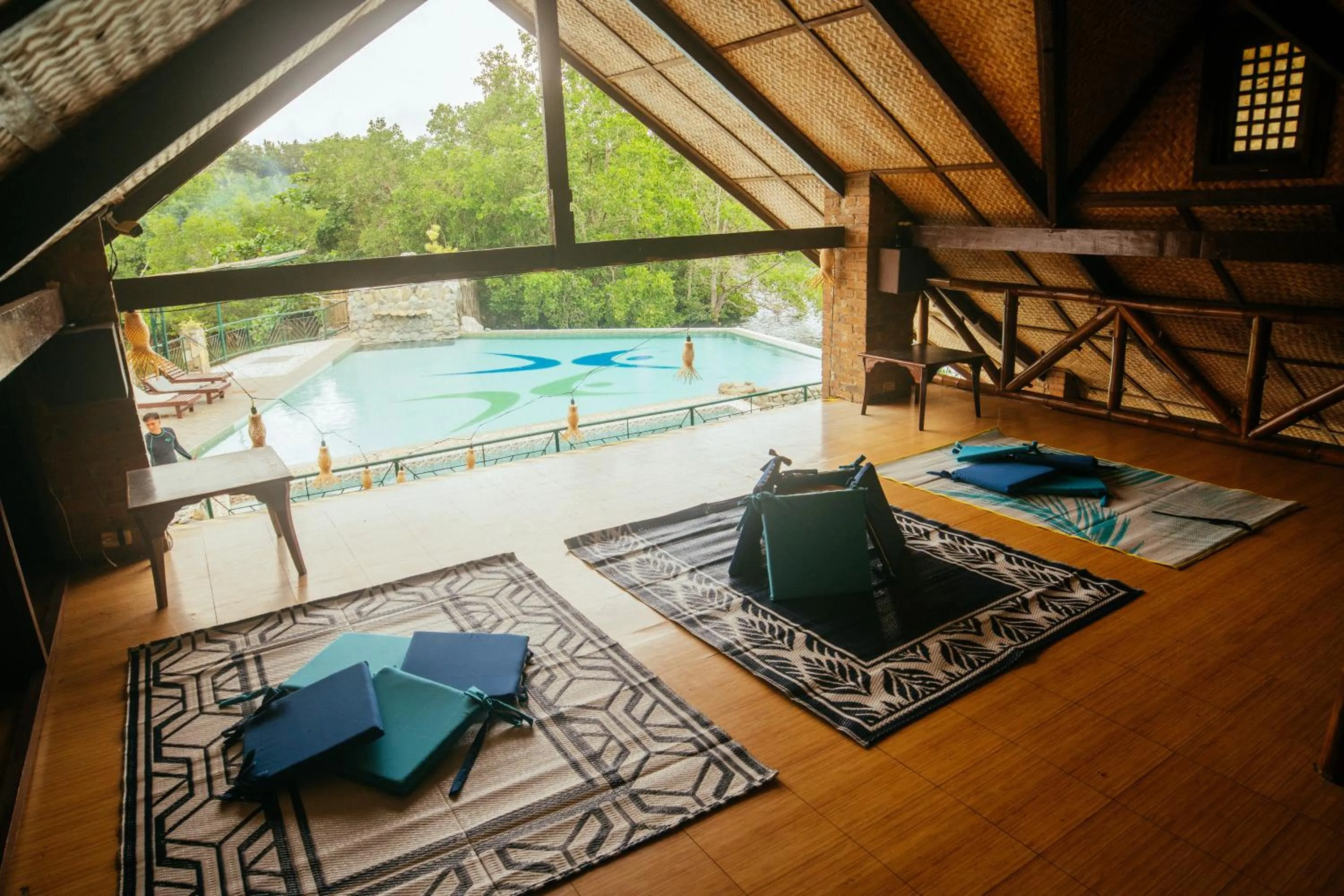 Pool view in Marina Palawan Boutique Nature Resort