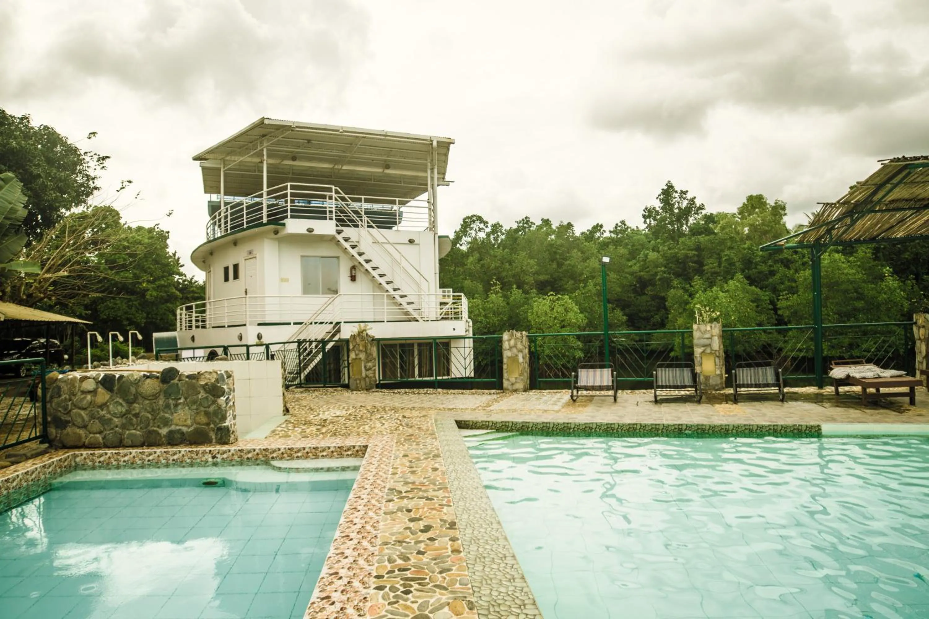 Pool view in Marina Palawan Boutique Nature Resort