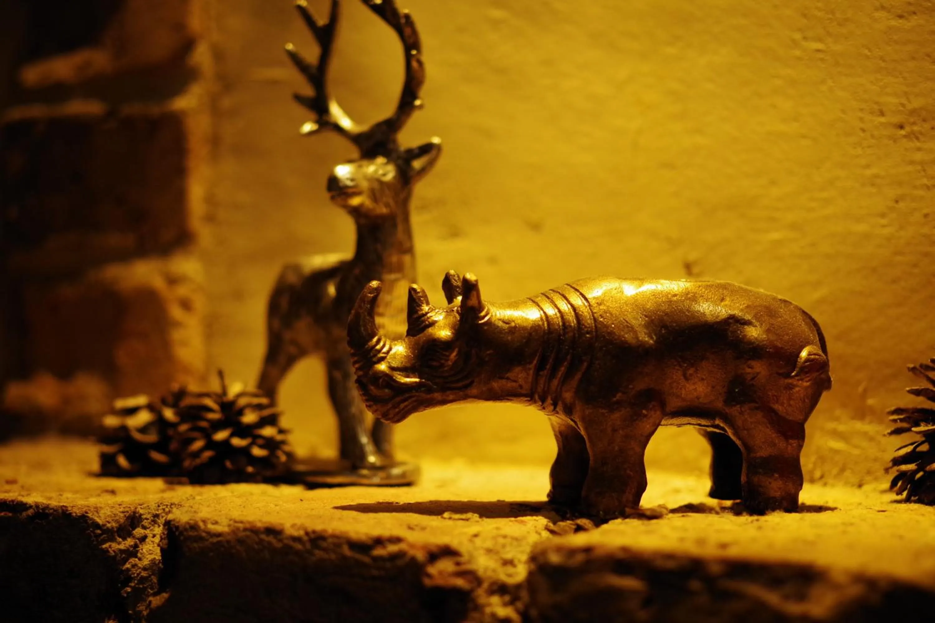 Decorative detail in Cinnamon Guesthouse Dogo