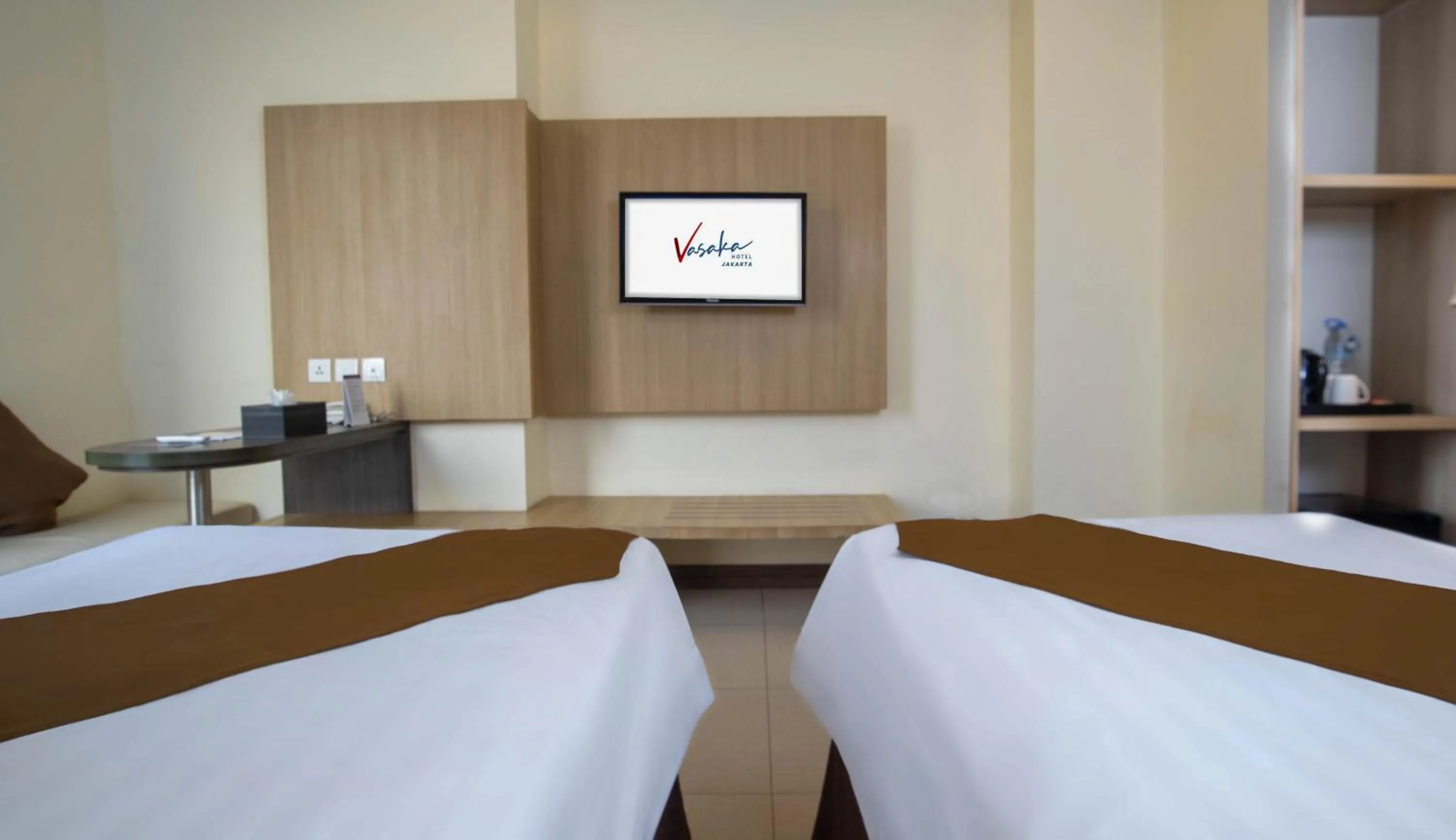 Bedroom, Bed in Vasaka Hotel Jakarta Managed by Dafam