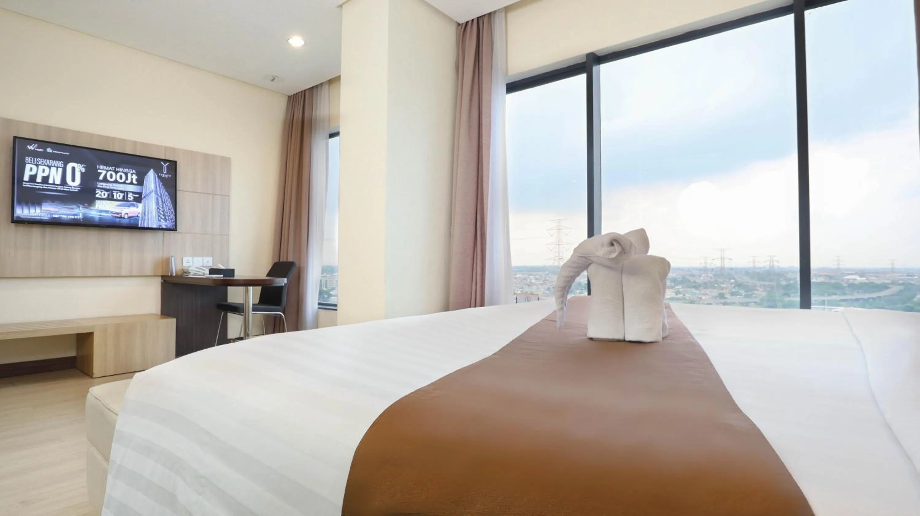 Bedroom, Bed in Vasaka Hotel Jakarta Managed by Dafam