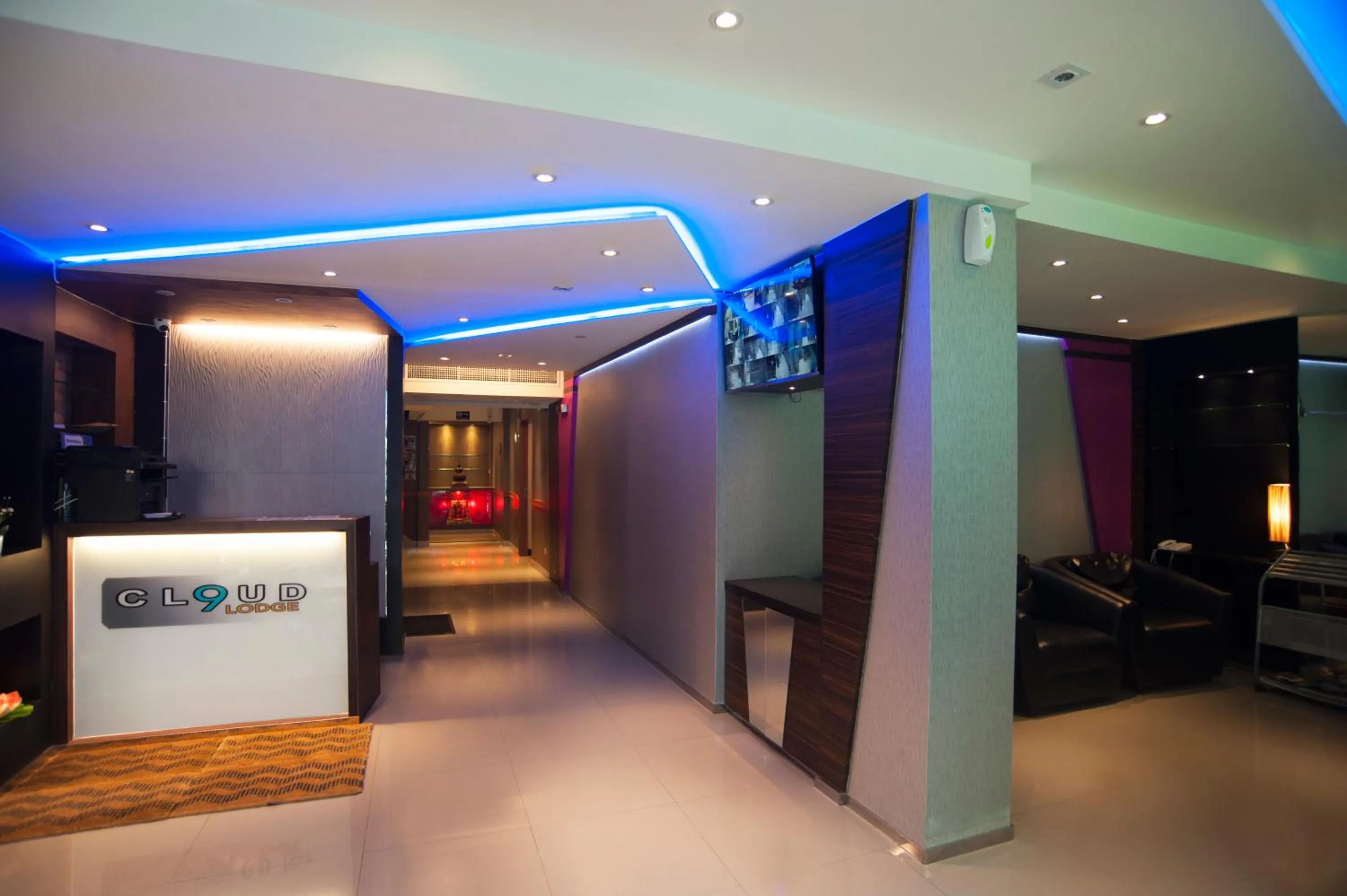 Lobby or reception in Cloud 9 Lodge