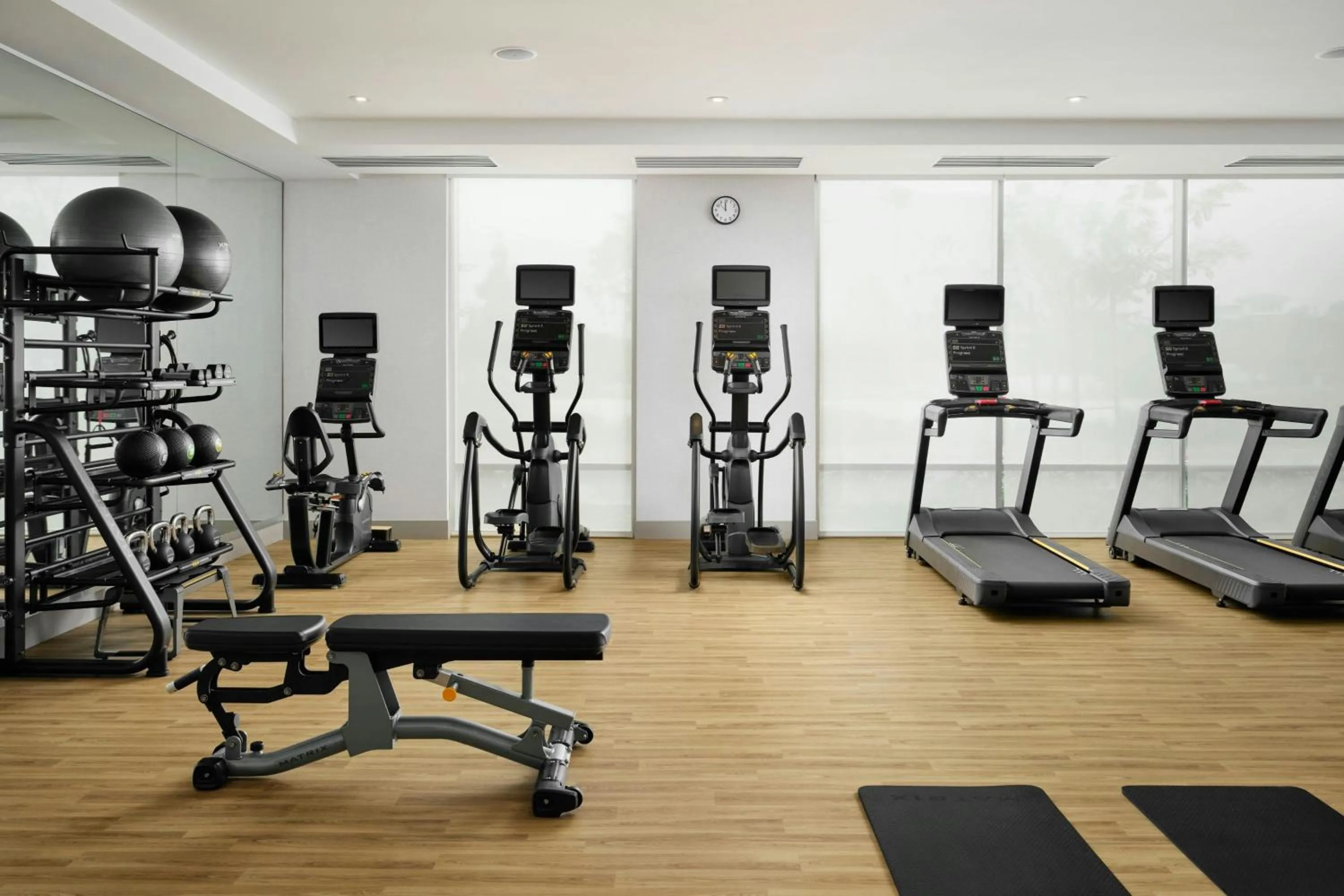 Fitness centre/facilities in SpringHill Suites by Marriott Ventura Oxnard