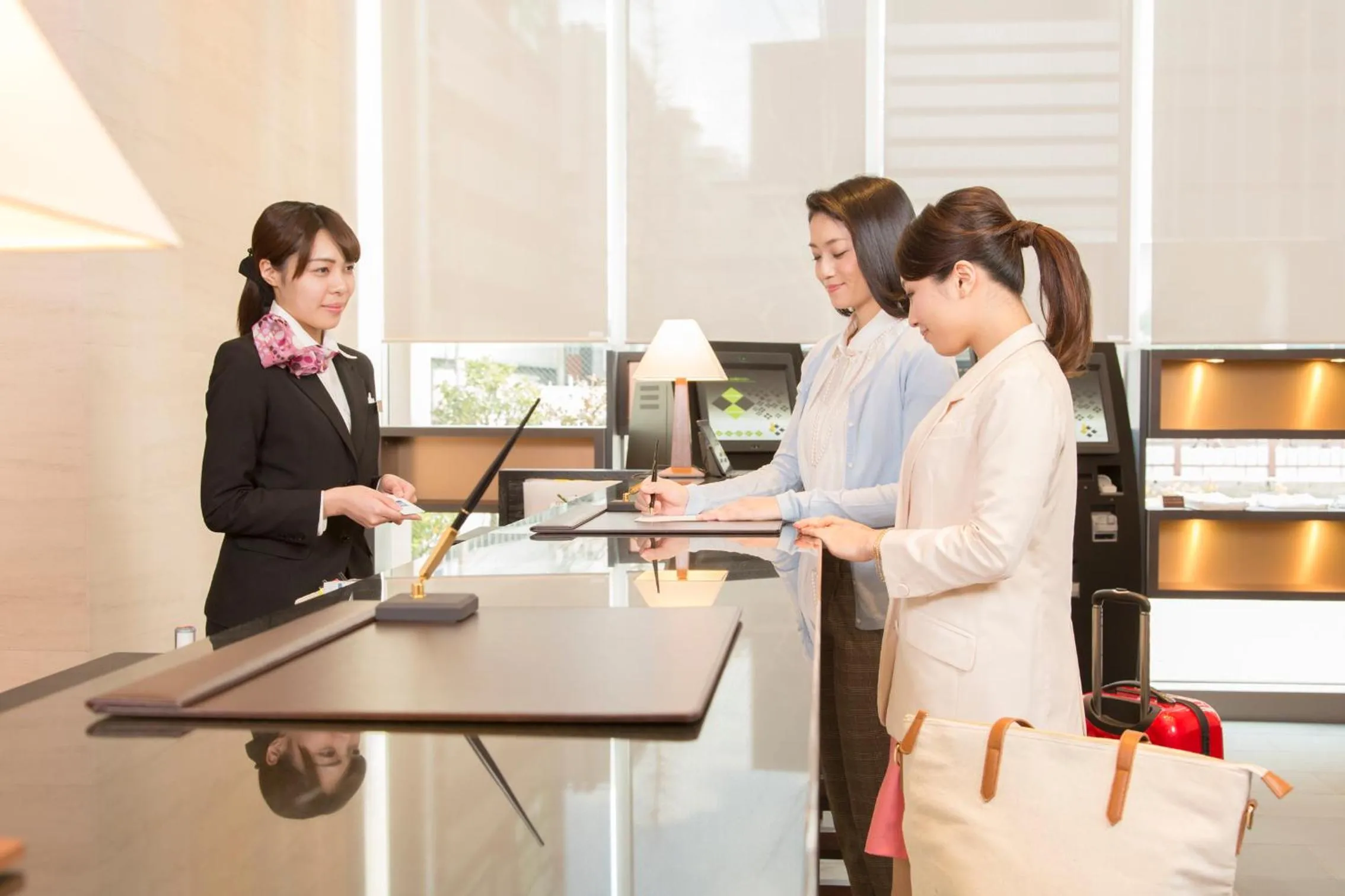 People in Tokyu Stay Ginza