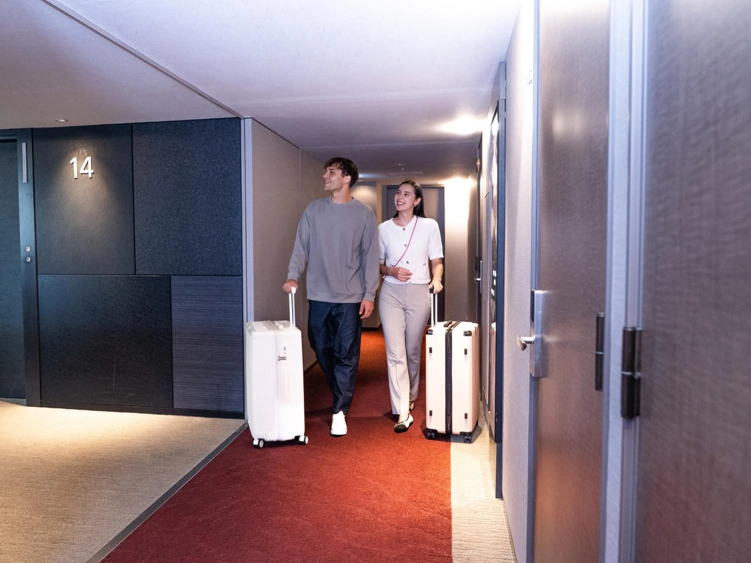 People in Tokyu Stay Ginza