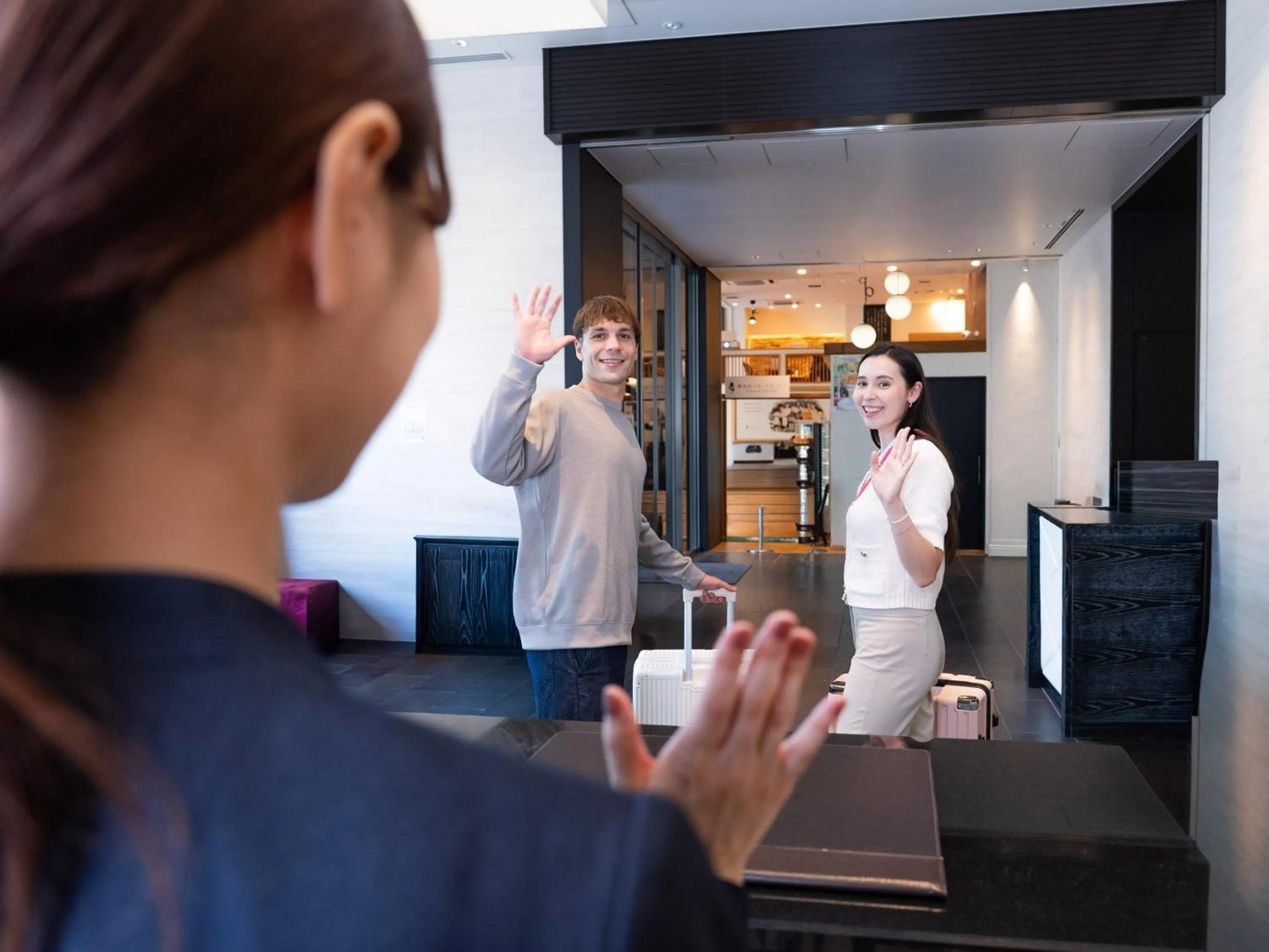 Lobby or reception in Tokyu Stay Ginza