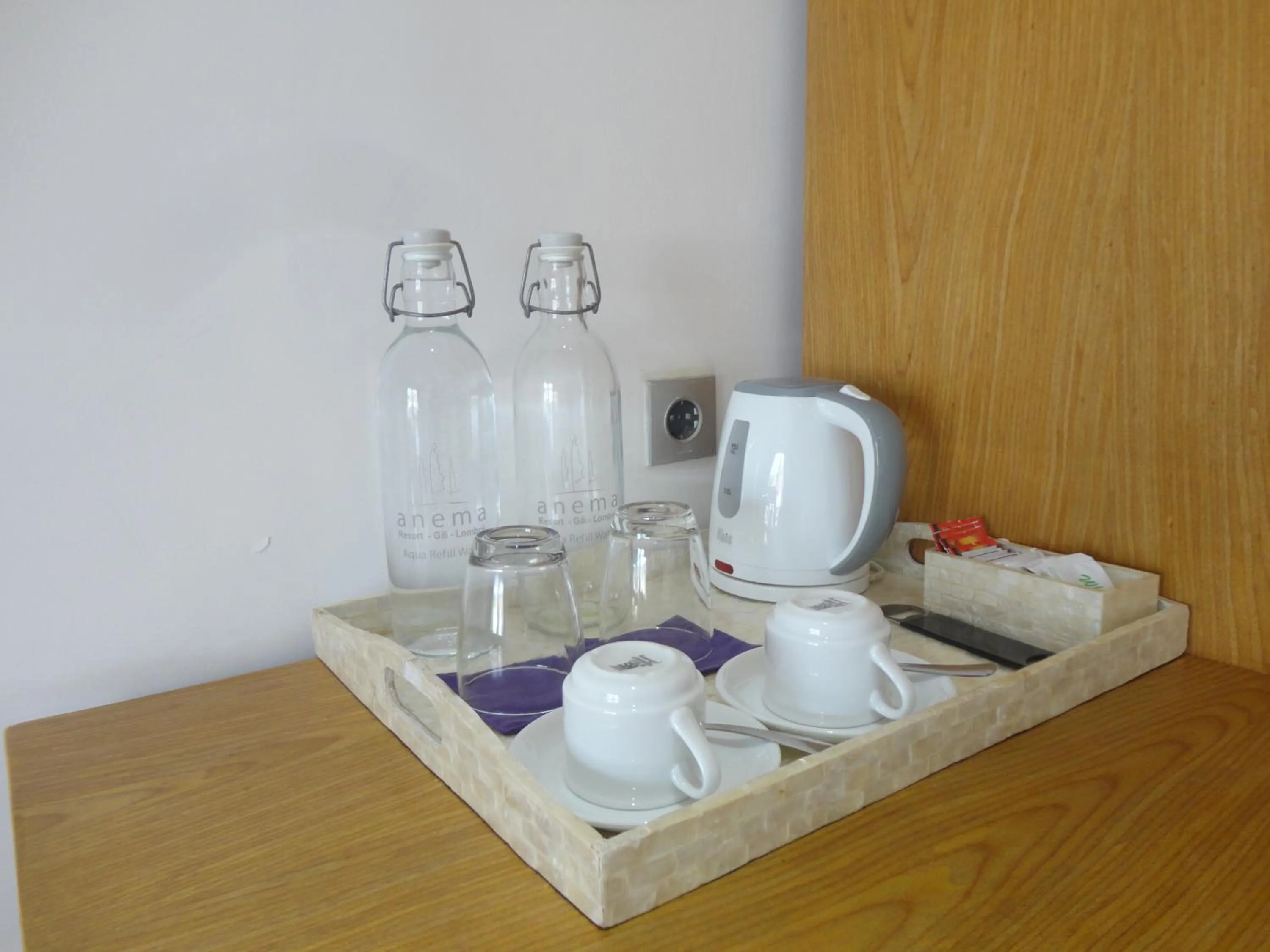 Coffee/tea facilities in Anema Wellness & Resort Gili Lombok - Diving Center PADI