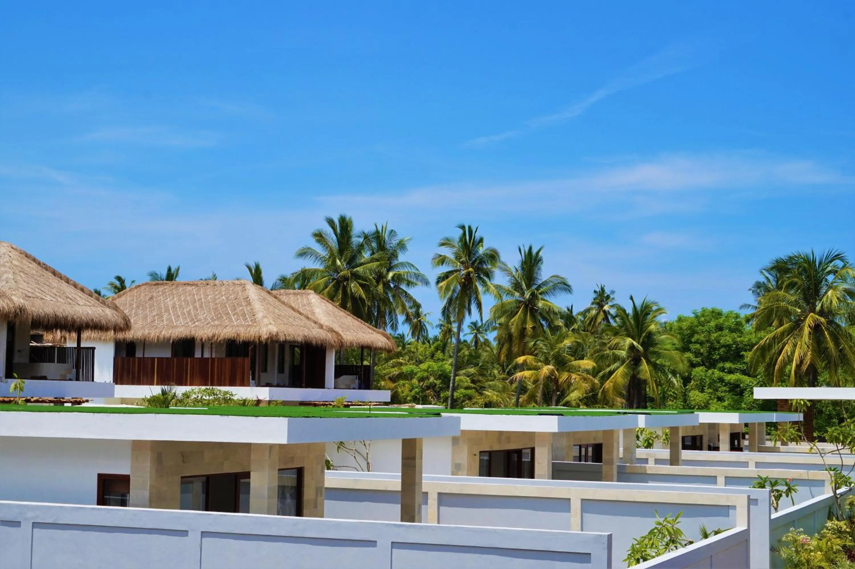 Balcony/Terrace in Anema Wellness & Resort Gili Lombok - Diving Center PADI
