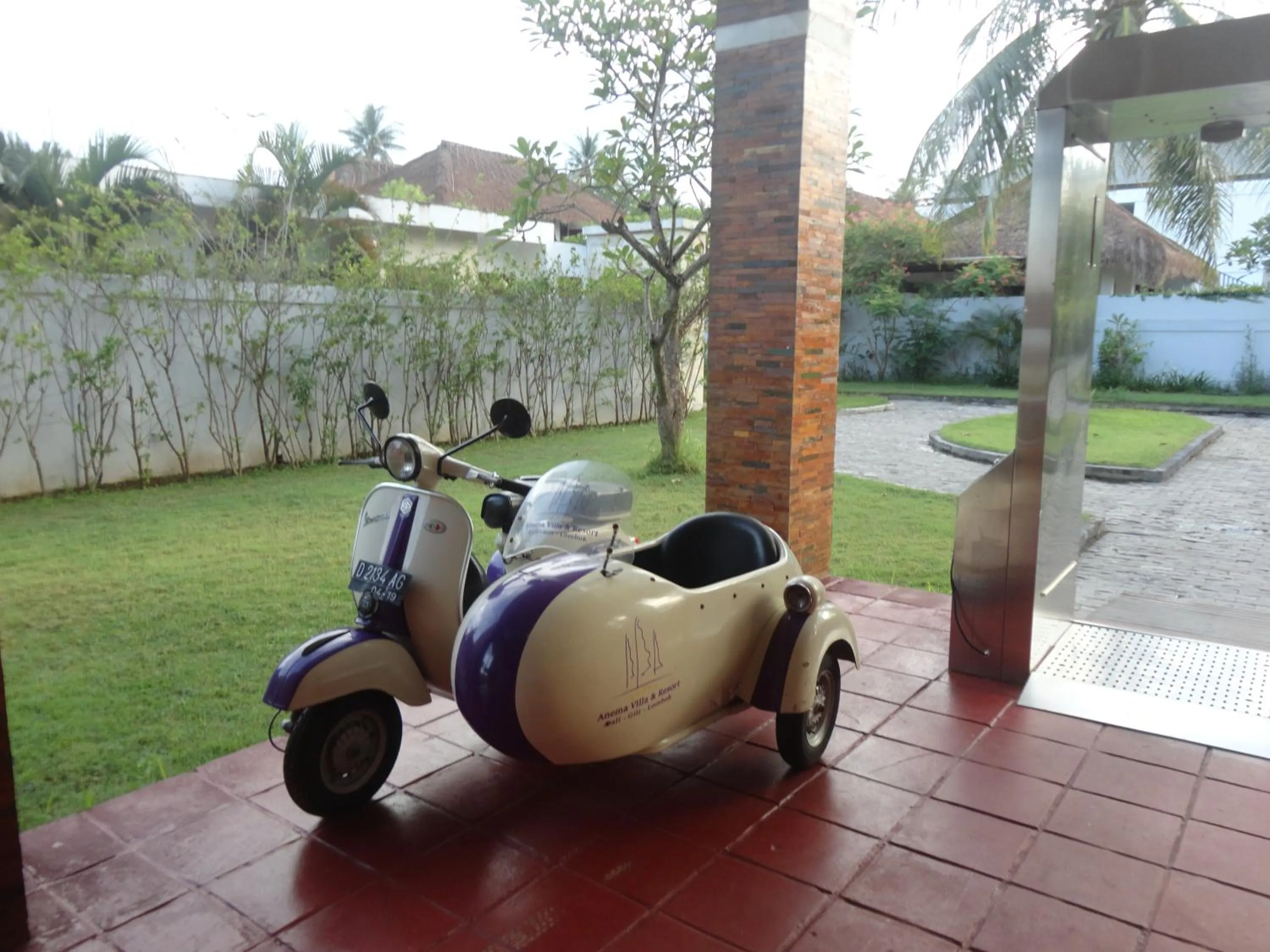 Garden in Anema Wellness & Resort Gili Lombok - Diving Center PADI