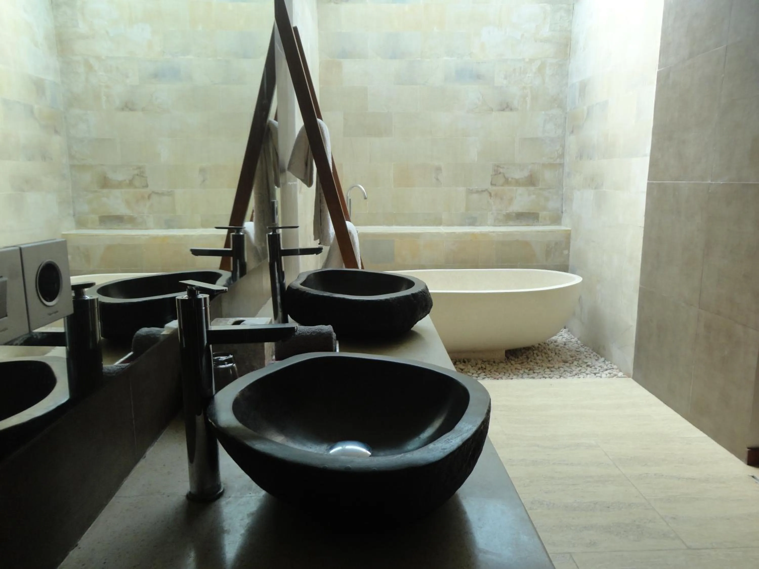 Bathroom in Anema Wellness & Resort Gili Lombok - Diving Center PADI