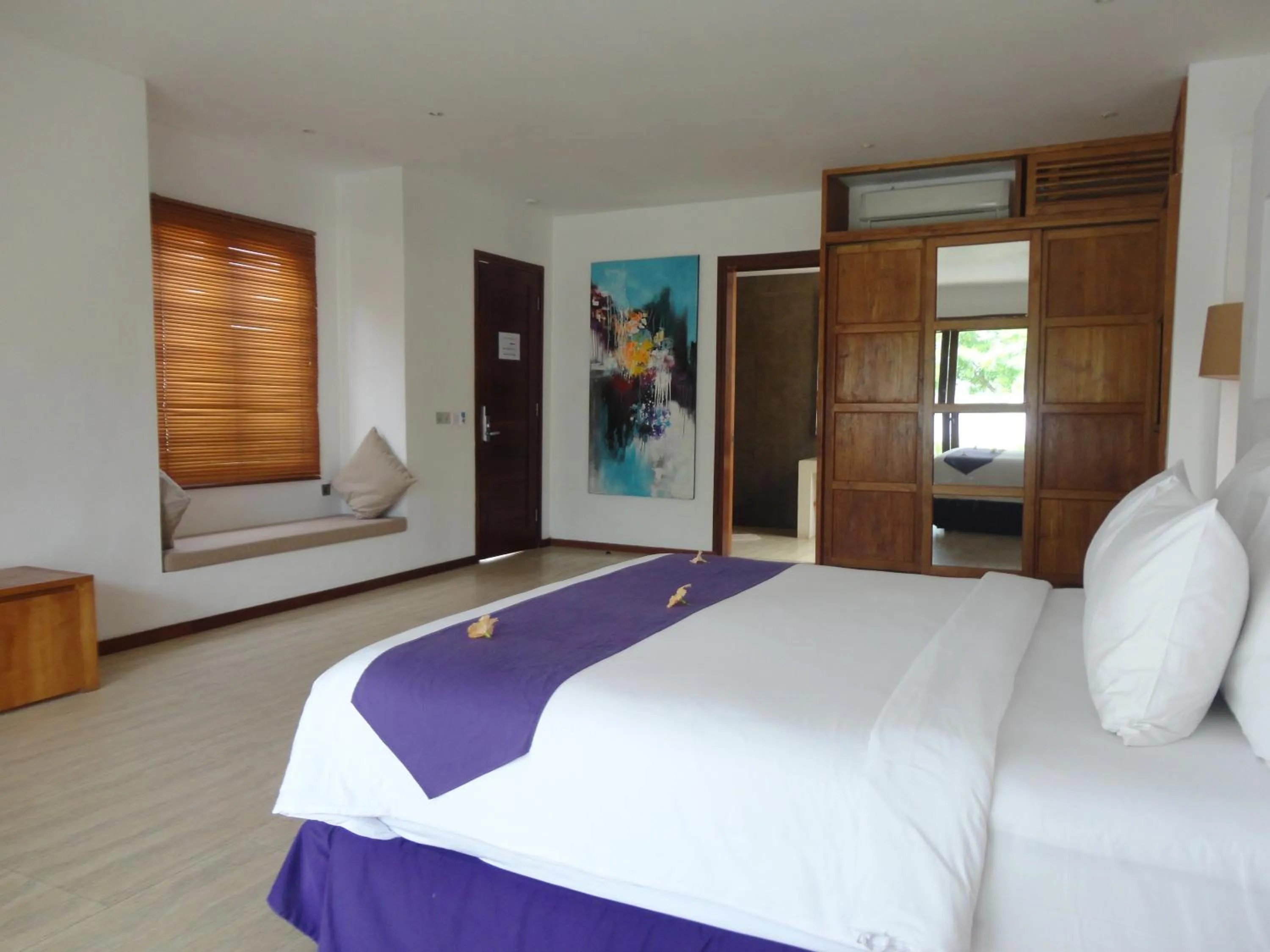 Bed in Anema Wellness & Resort Gili Lombok - Diving Center PADI