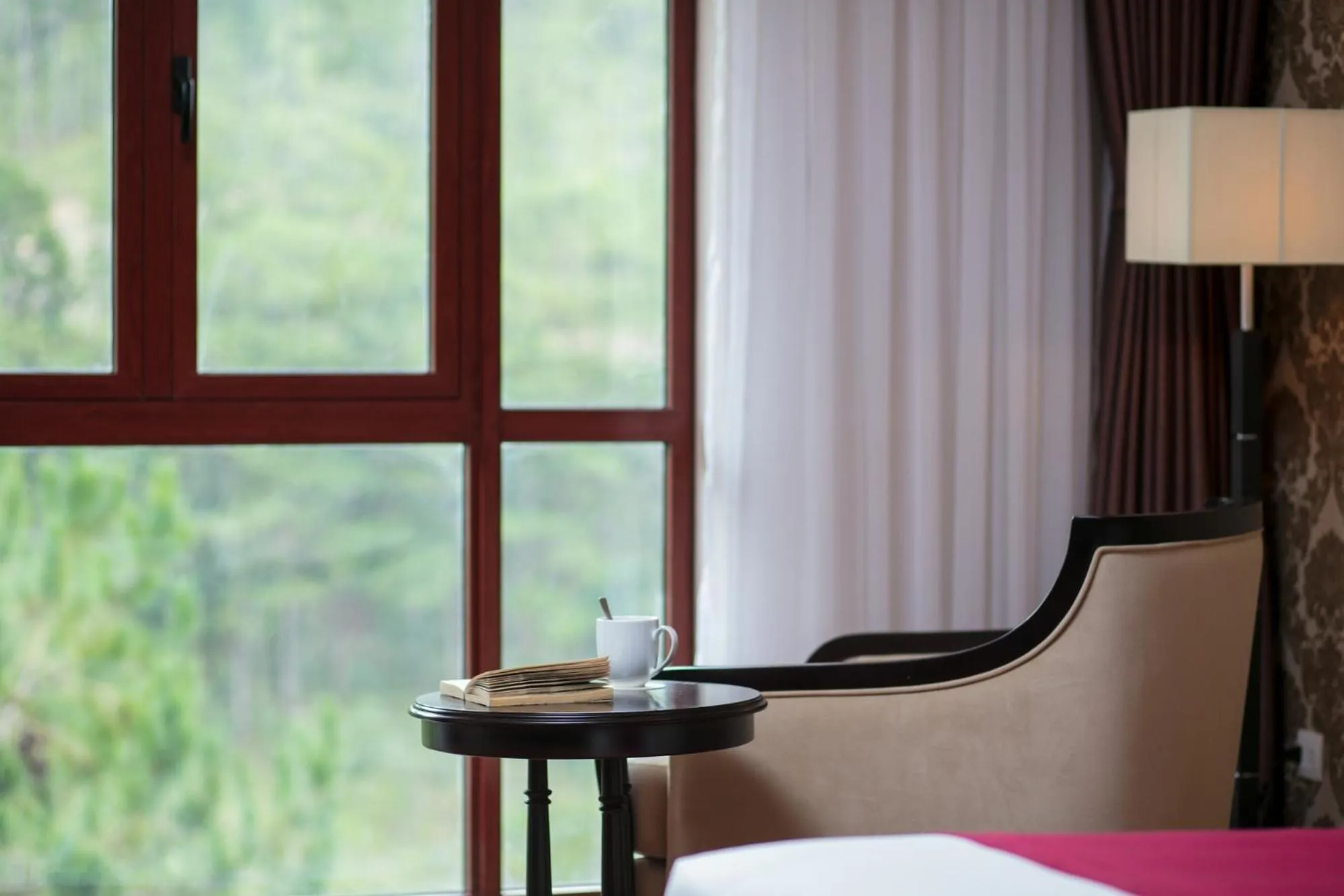 Bed in Swiss-Belresort Tuyen Lam