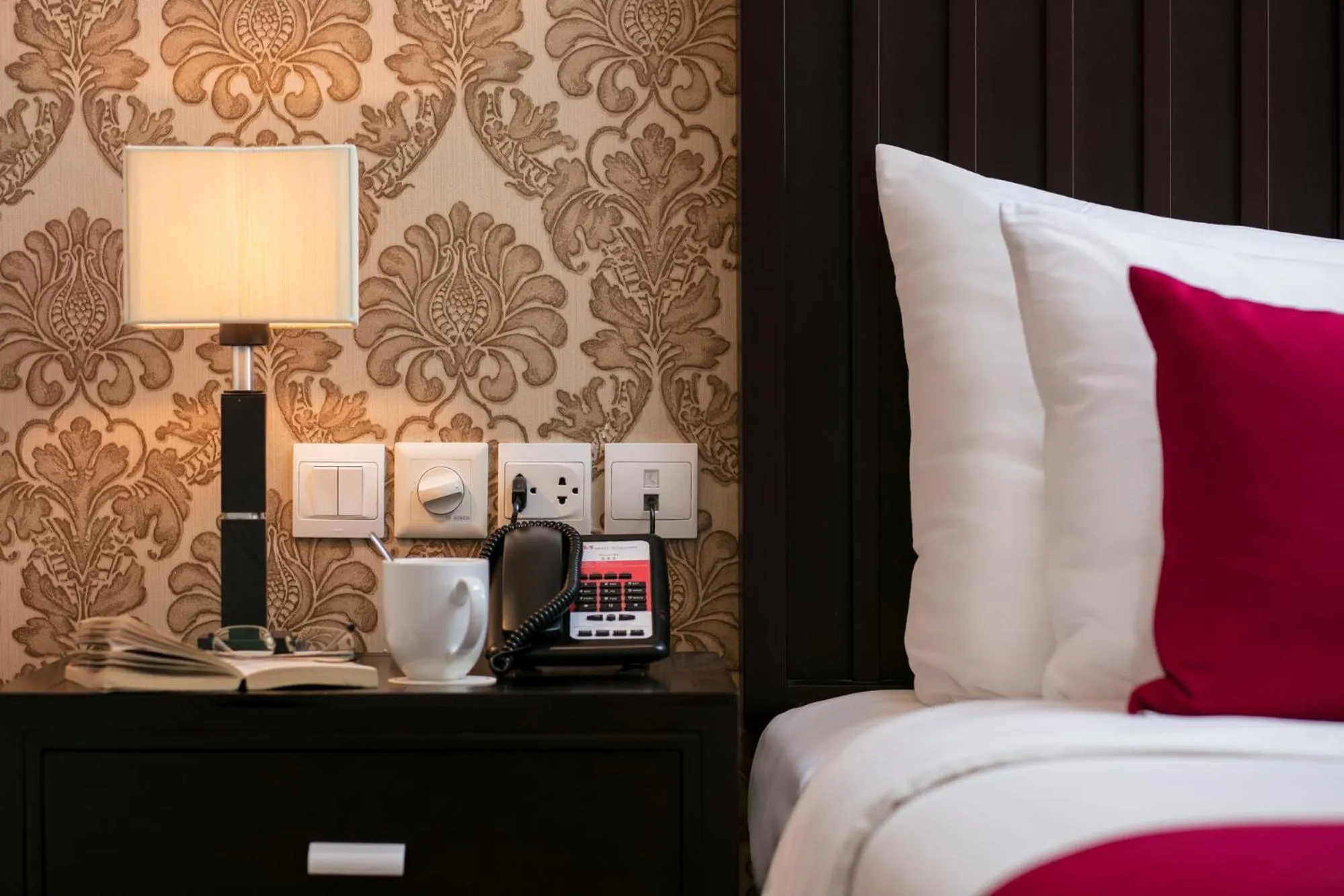 Bed in Swiss-Belresort Tuyen Lam