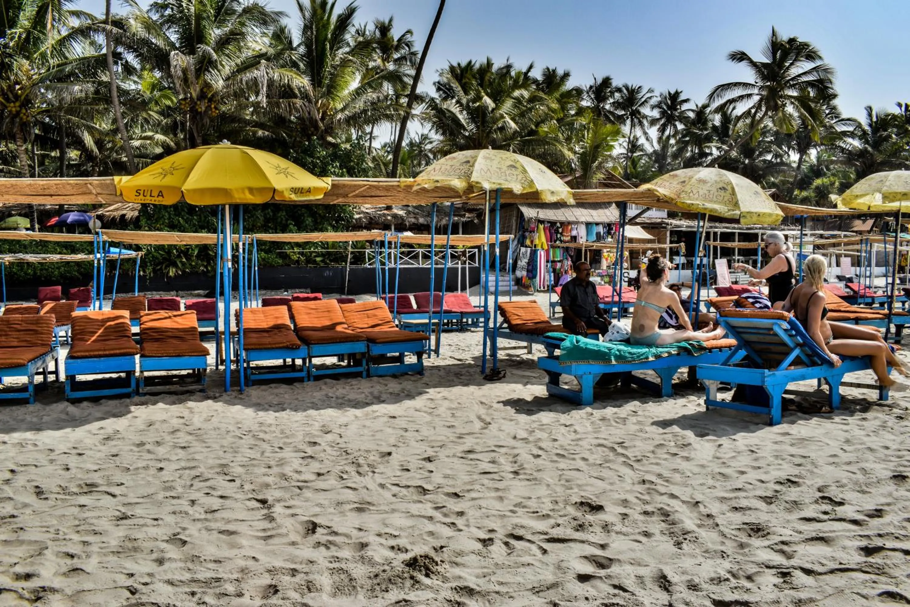 Beach in Shiva Cottages